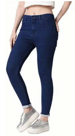     			Drewin Women's Regular Fit Mid-Rise Jeans ( Blue )
