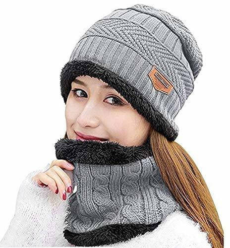 Evanden Gray Woollen Women's Cap ( Pack of 1 ) Evanden Gray Woollen Women's Cap ( Pack of 1 )