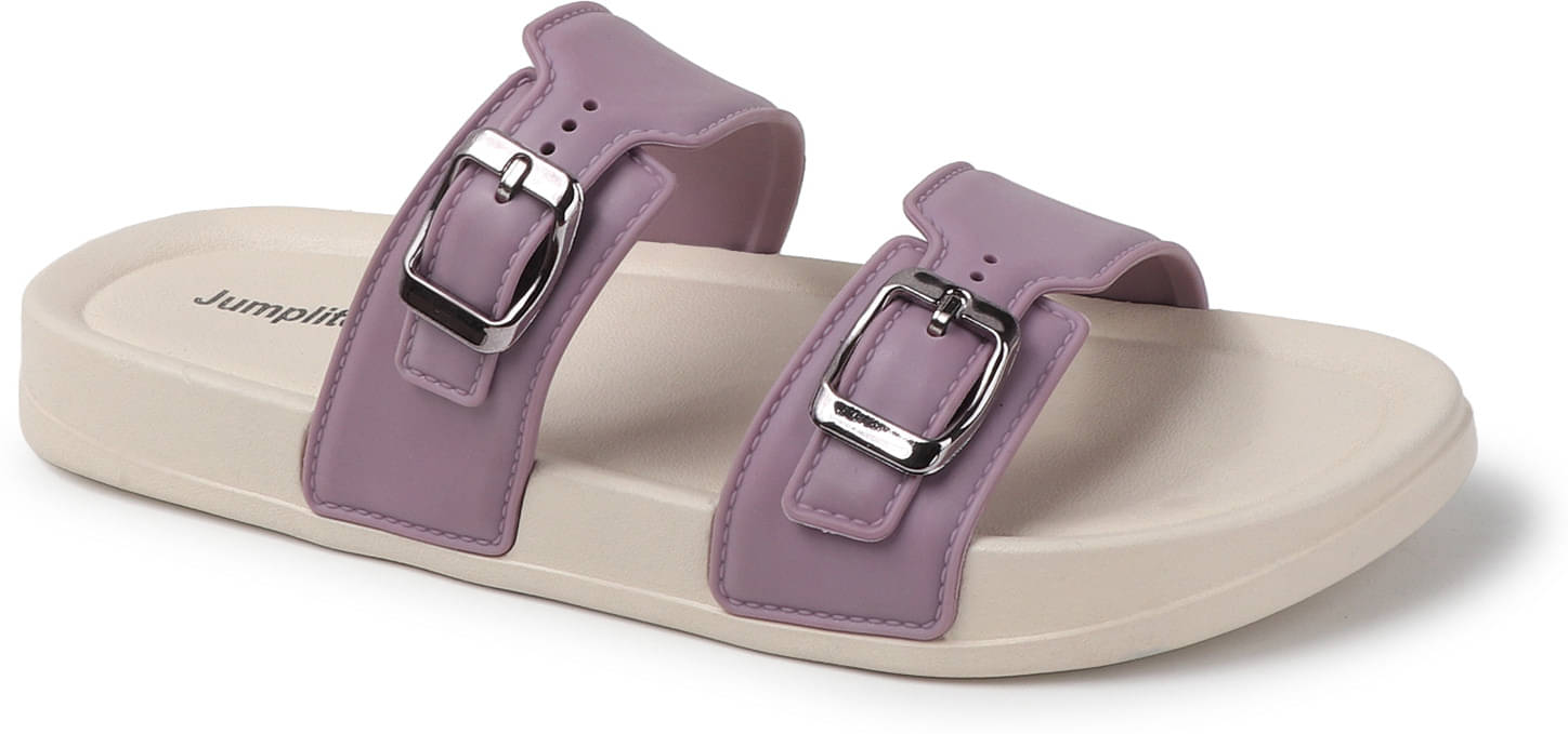     			JUMPLITE Purple Women's Slipper