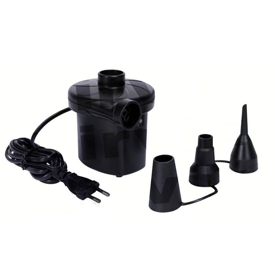     			MILUJILU Electric Air Pump for Inflatable Swimming Pools, Air Beds & Toys – Portable High-Pressure Pump for Mattress, Pool Floats, Sofa – Ac 230v Air Blower for Indoor & Outdoor Use – Black