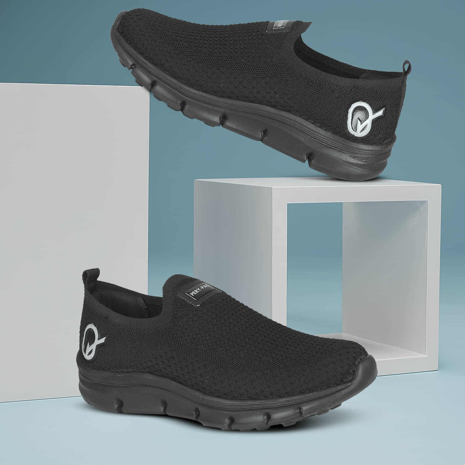 PERY PAO PP_6000 Black Men's Sports Running Shoes - Sports Shoes | Buy online on ZillyBuy