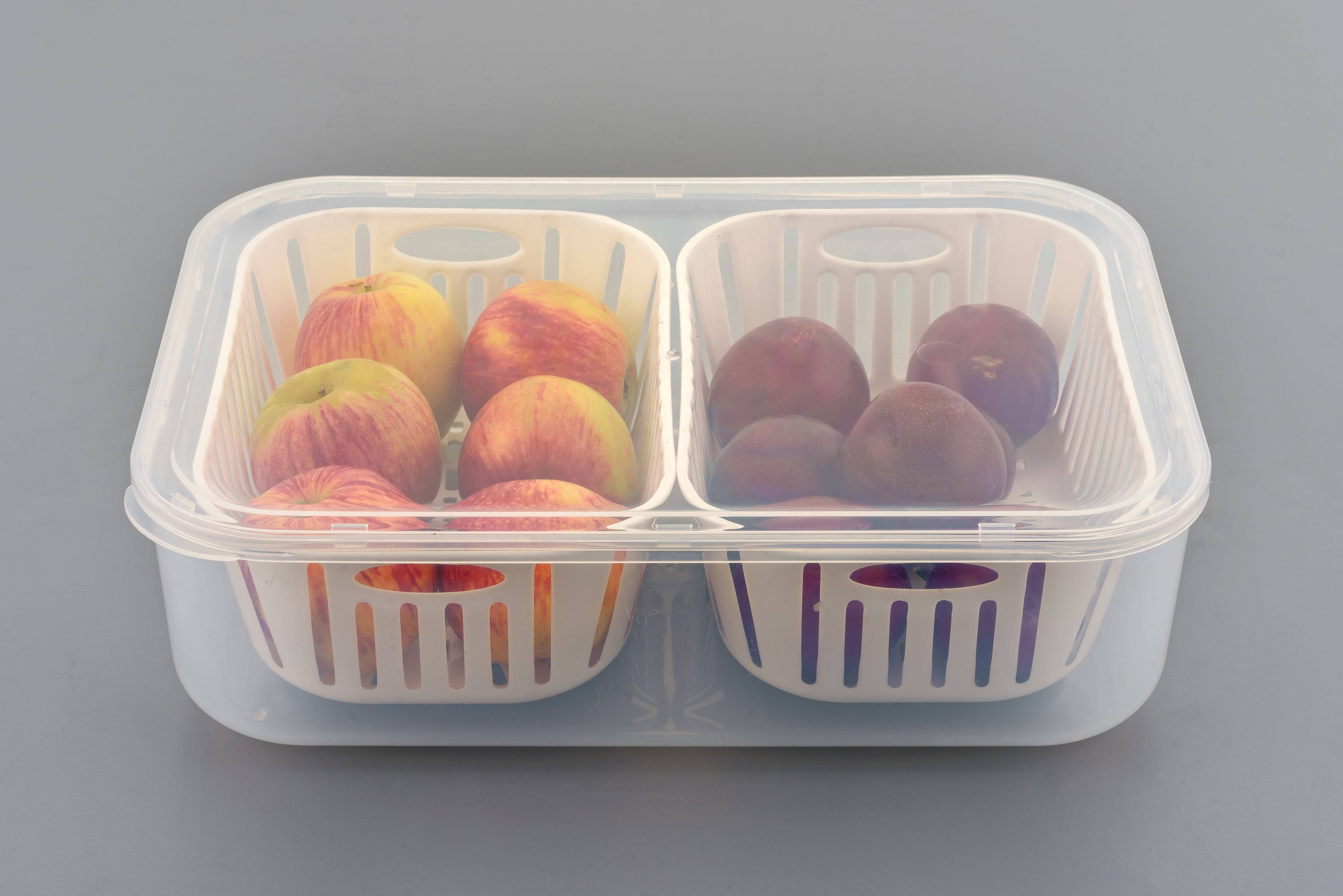     			RABBY Plastic White Multi-Purpose Container ( Set of 1 )