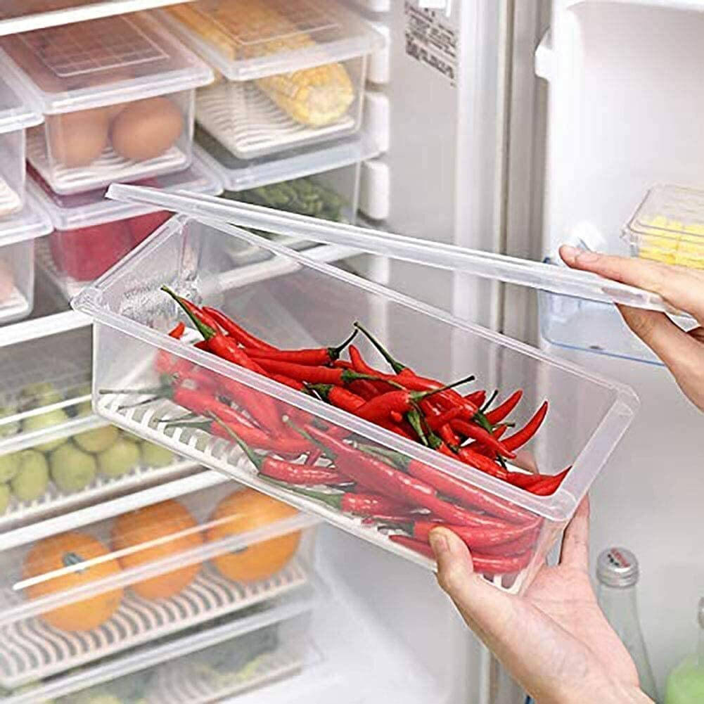     			RABBY Plastic White Multi-Purpose Container ( Set of 6 )