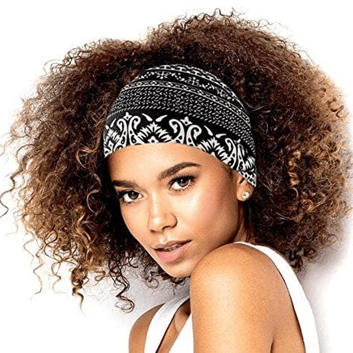     			Savariya Maroon,Blue,Black Cotton Women's Headwrap ( Pack of 1 )
