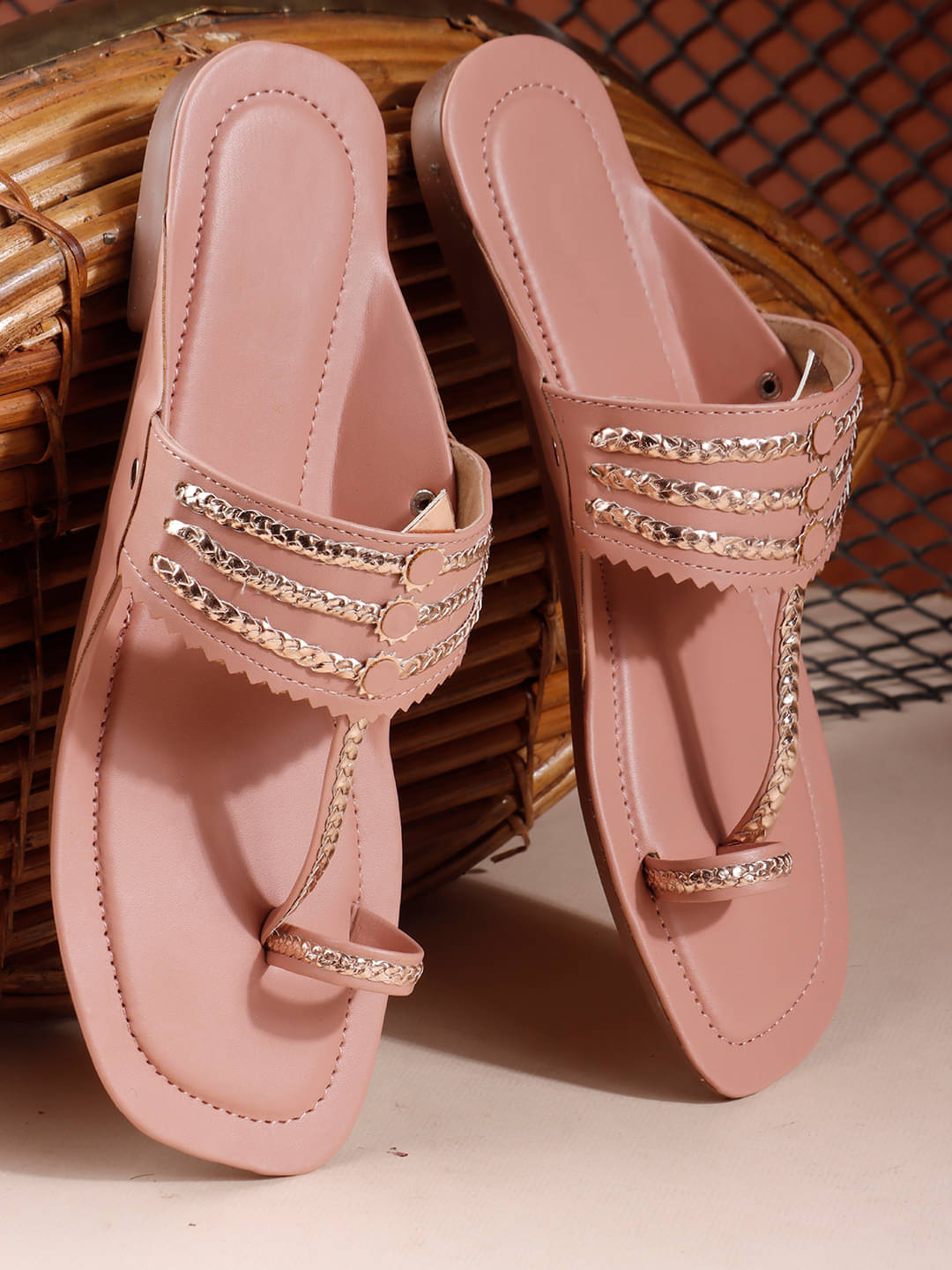     			Try me Nude Women's Flats