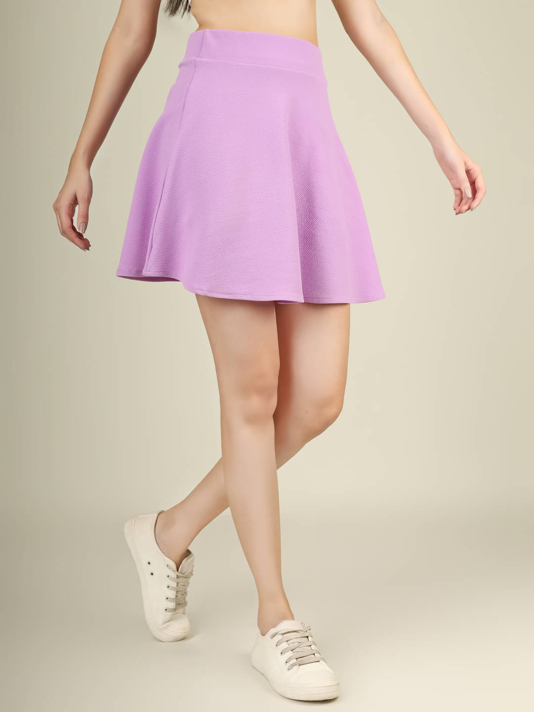     			Yunic29 Purple Polyester Women's Flared Skirt ( Pack of 1 )