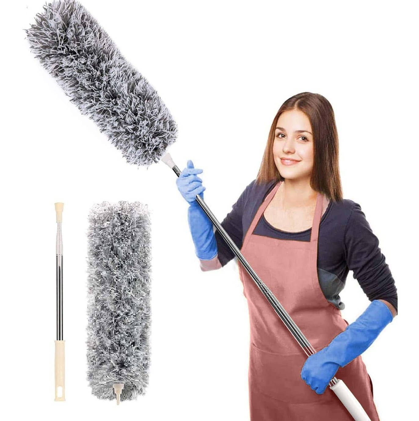     			primiyara Handle Mop ( Extendable Mop Handle with 360 Degree Movement )