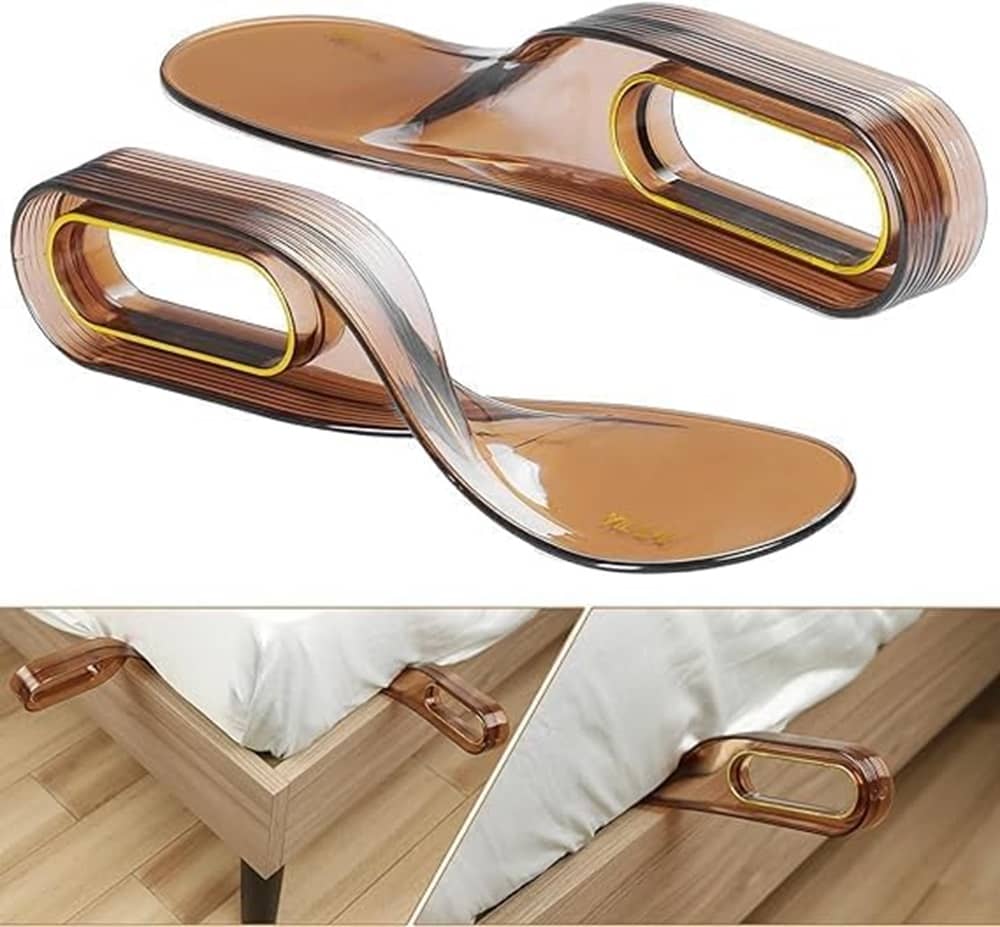 2 In 1 Use Plastic Bedsheet Tucker AND Mattress Lifter For  Relieves Back Pain & Pregnant Woman Set Of 2