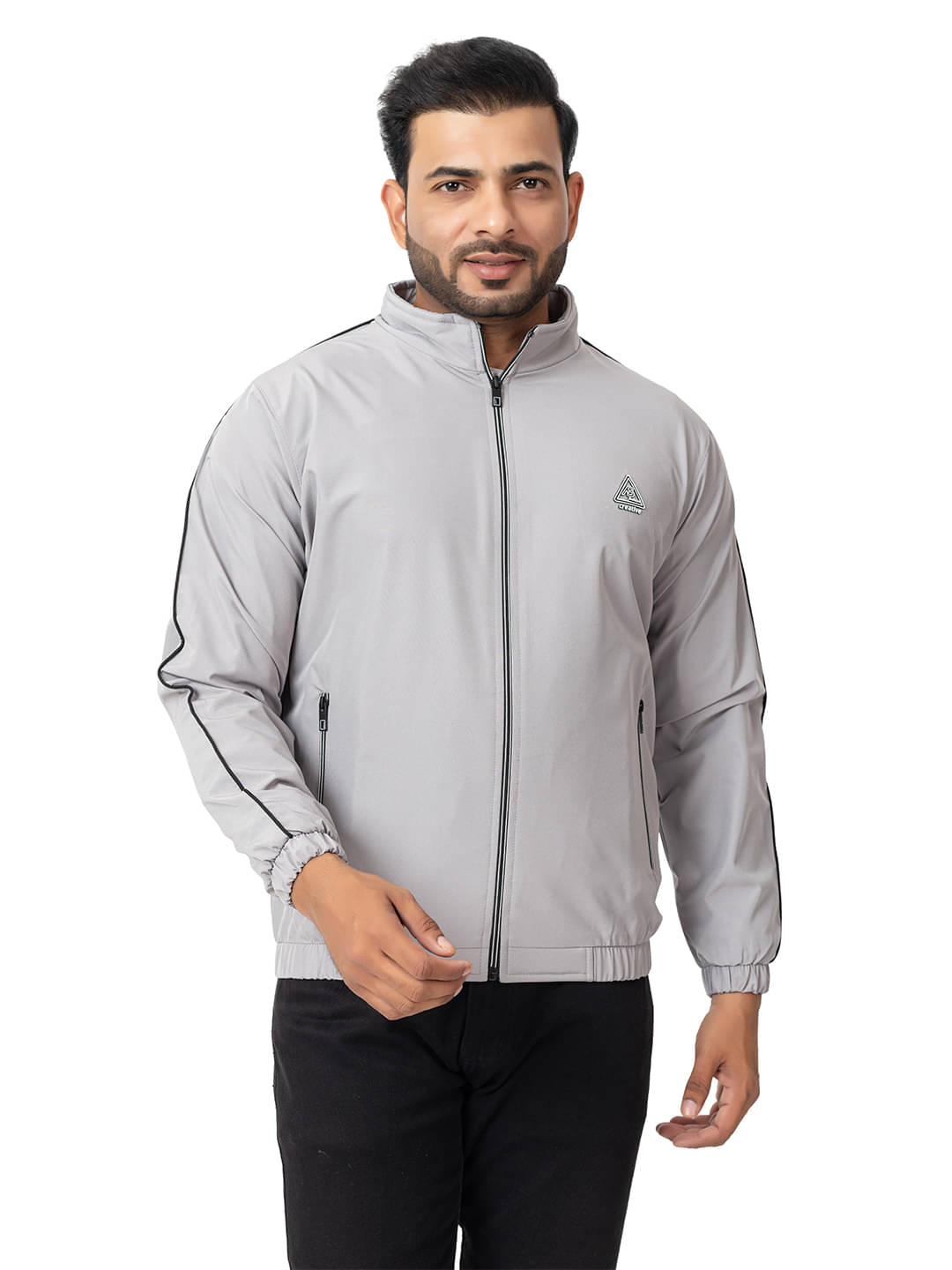     			2nd Sky Polyester Men's Casual Jacket - Grey ( Pack of 1 )