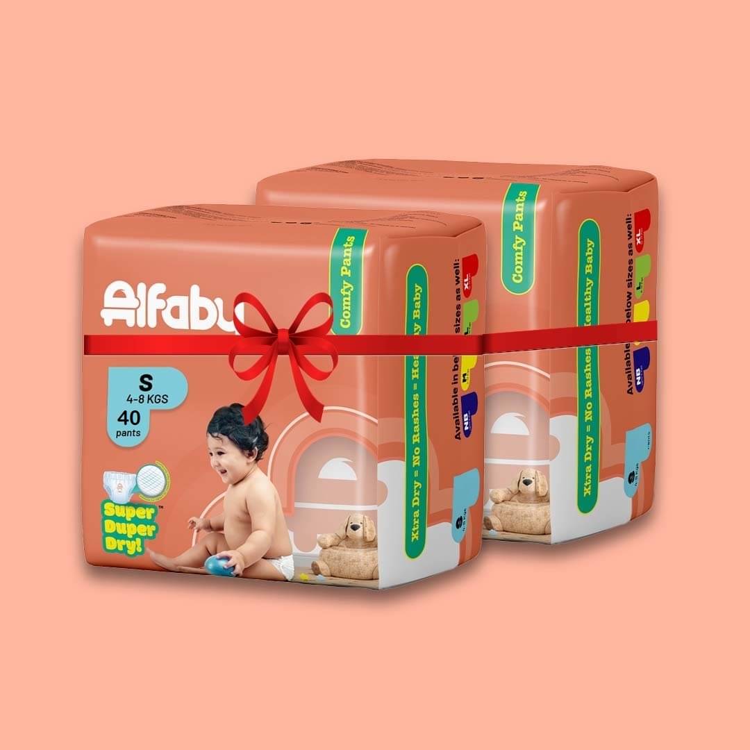    			ALFABY S Disposable Diapers ( Pack of 2 )