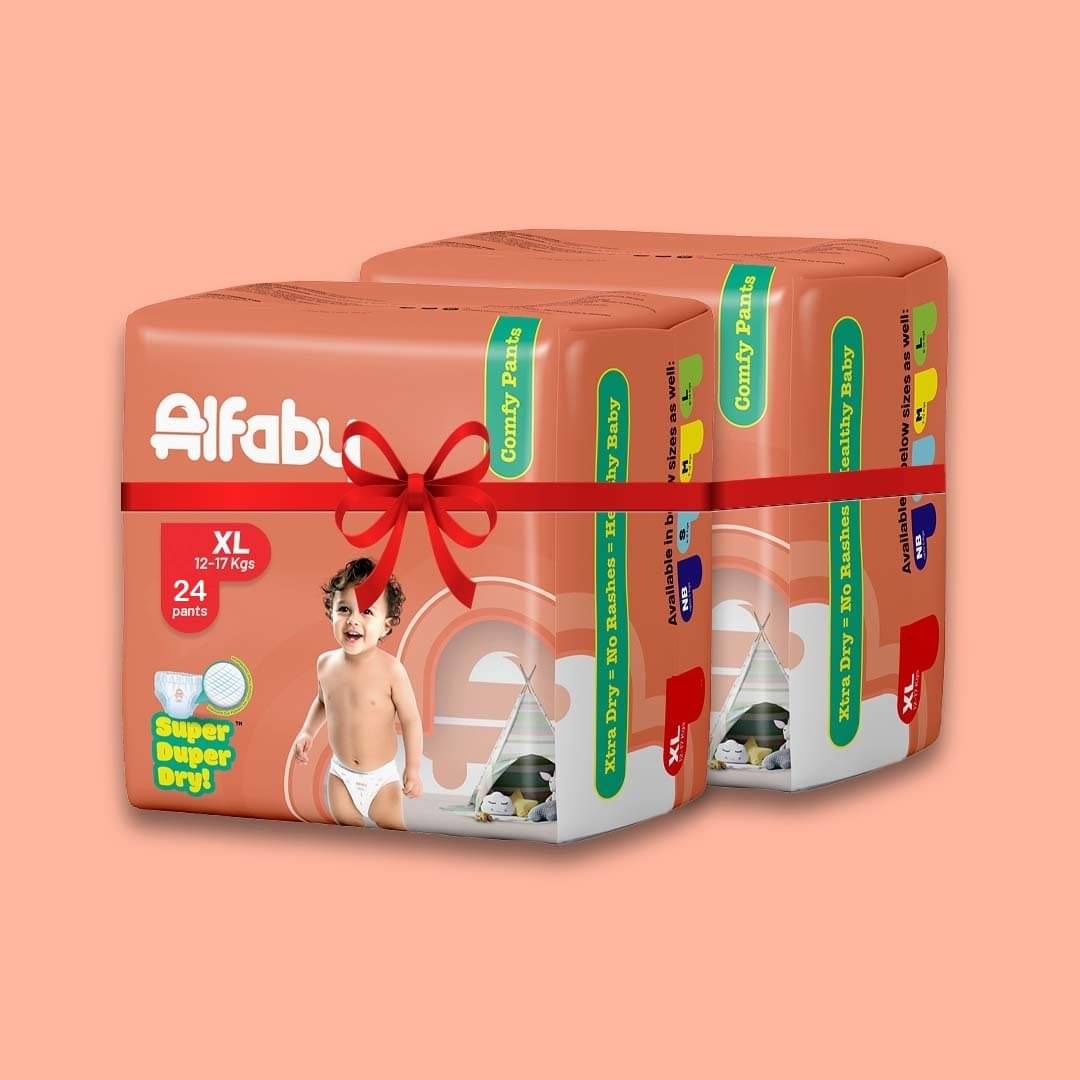 ALFABY XL Disposable Diapers ( Pack of 2 ) ALFABY XL Disposable Diapers ( Pack of 2 )
