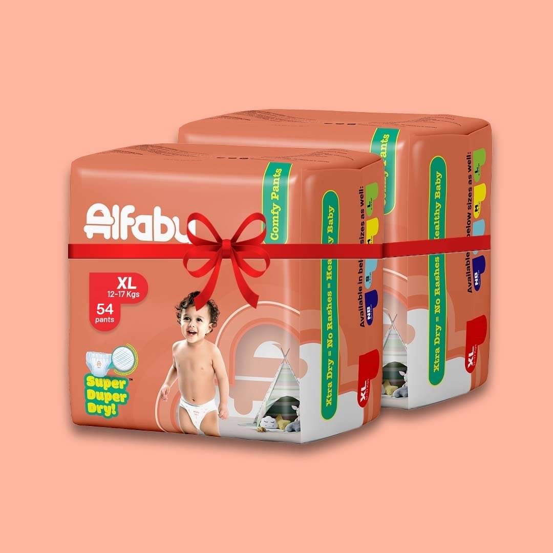 ALFABY XL Disposable Diapers ( Pack of 2 ) ALFABY XL Disposable Diapers ( Pack of 2 )