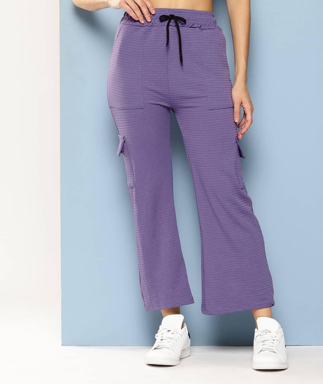     			Aarika Pack of 1 Girls Polyester Pants ( Purple )