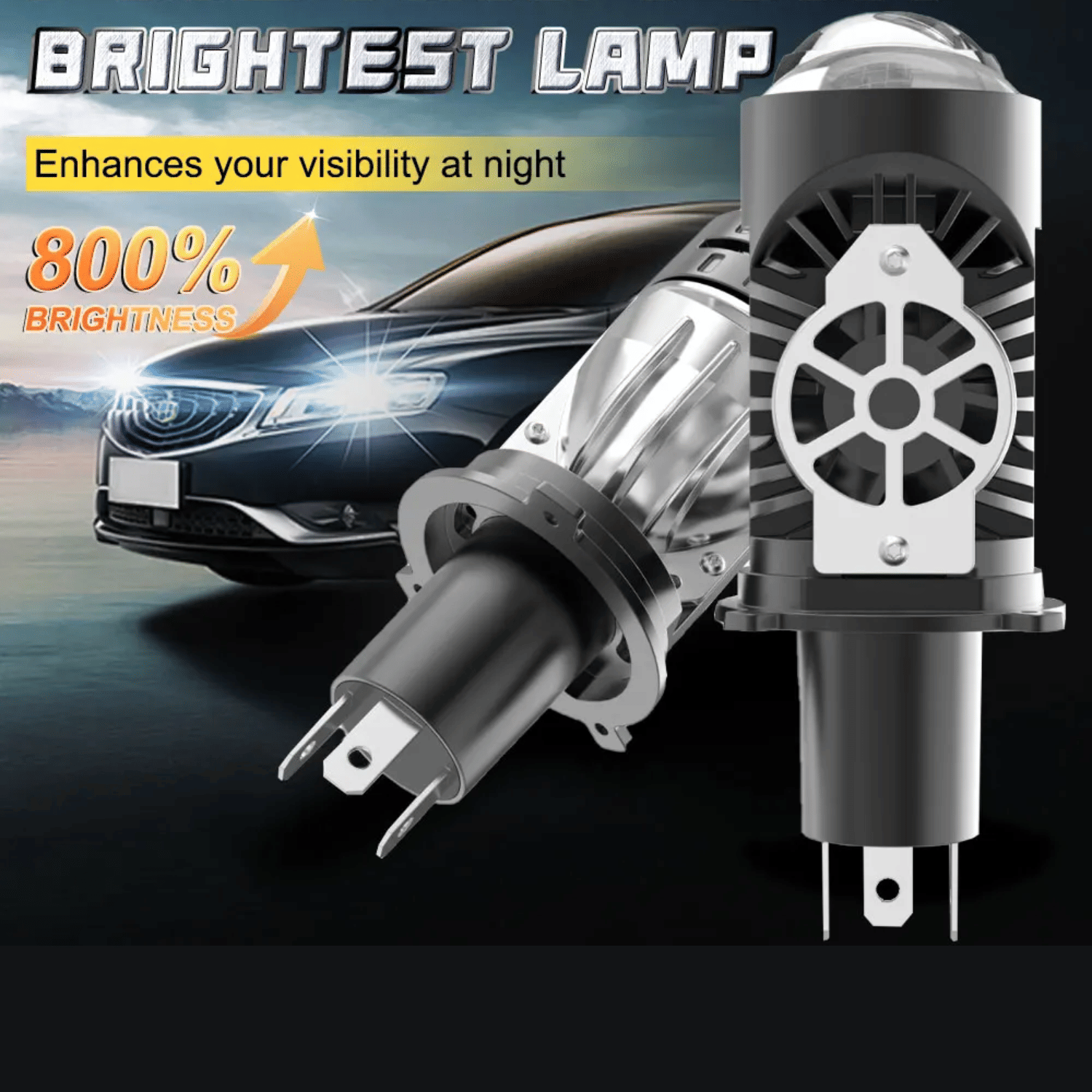 Aksmit Universal H4 Laser U2 Motorcycle 12V 40W LED Headlight Laser Light 3pin High Power Spot Light LED Headlight Bulb For Car Motorbike Driving Spot Light Aksmit Universal H4 Laser U2 Motorcycle 12V 40W LED Headlight Laser Light 3pin High Power Spot Light LED Headlight Bulb For Car Motorbike Driving Spot Light