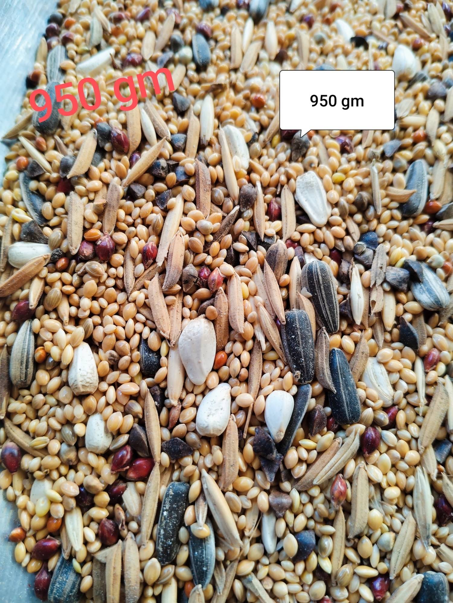     			Bird food