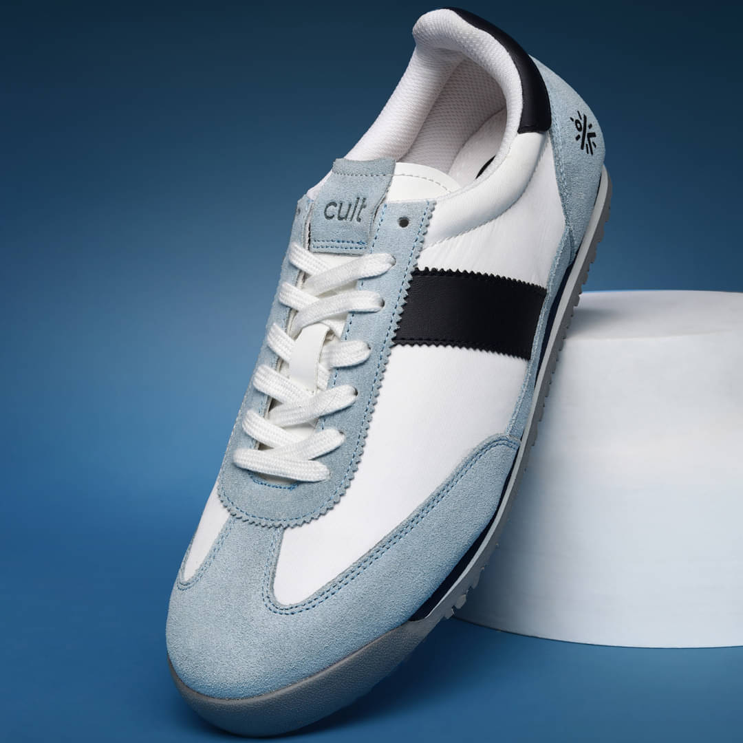     			Cult UrbanEdge White Men's Sneakers