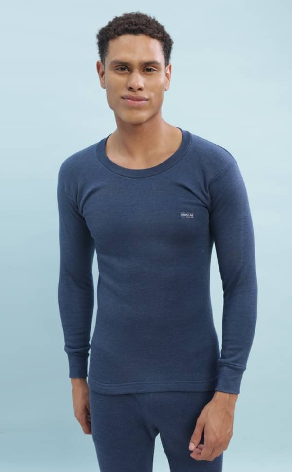 Dollar Pack of 1 Polyester Thermal Tops For Men's ( Navy Blue )     			Dollar Pack of 1 Polyester Thermal Tops For Men's ( Navy Blue )