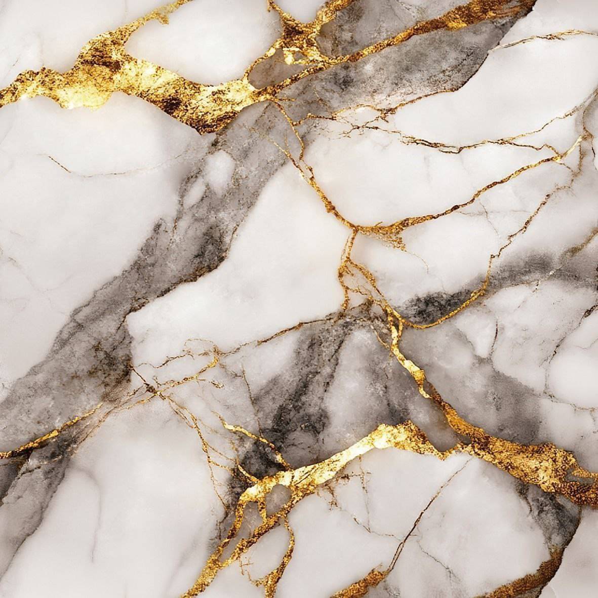     			Golden White Marble Wallpaper Waterproof Oil Proof Wall Paper Furniture Kitchen, Office, Cabinets, Almirah, Tabletop, Wooden Table, Wardrobe, Self Adhesive Sticker (60x200 cm)