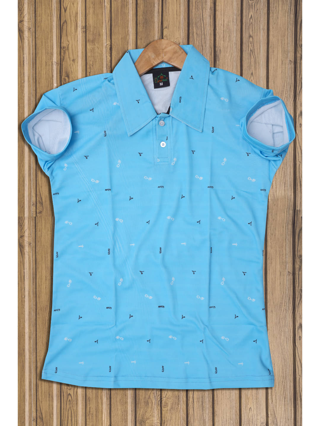 KE ENTERPRISE Men Cotton Blend Regular Fit Solid Polo T Shirt ( Blue ) KE ENTERPRISE Men Cotton Blend Regular Fit Solid Polo T Shirt ( Blue )