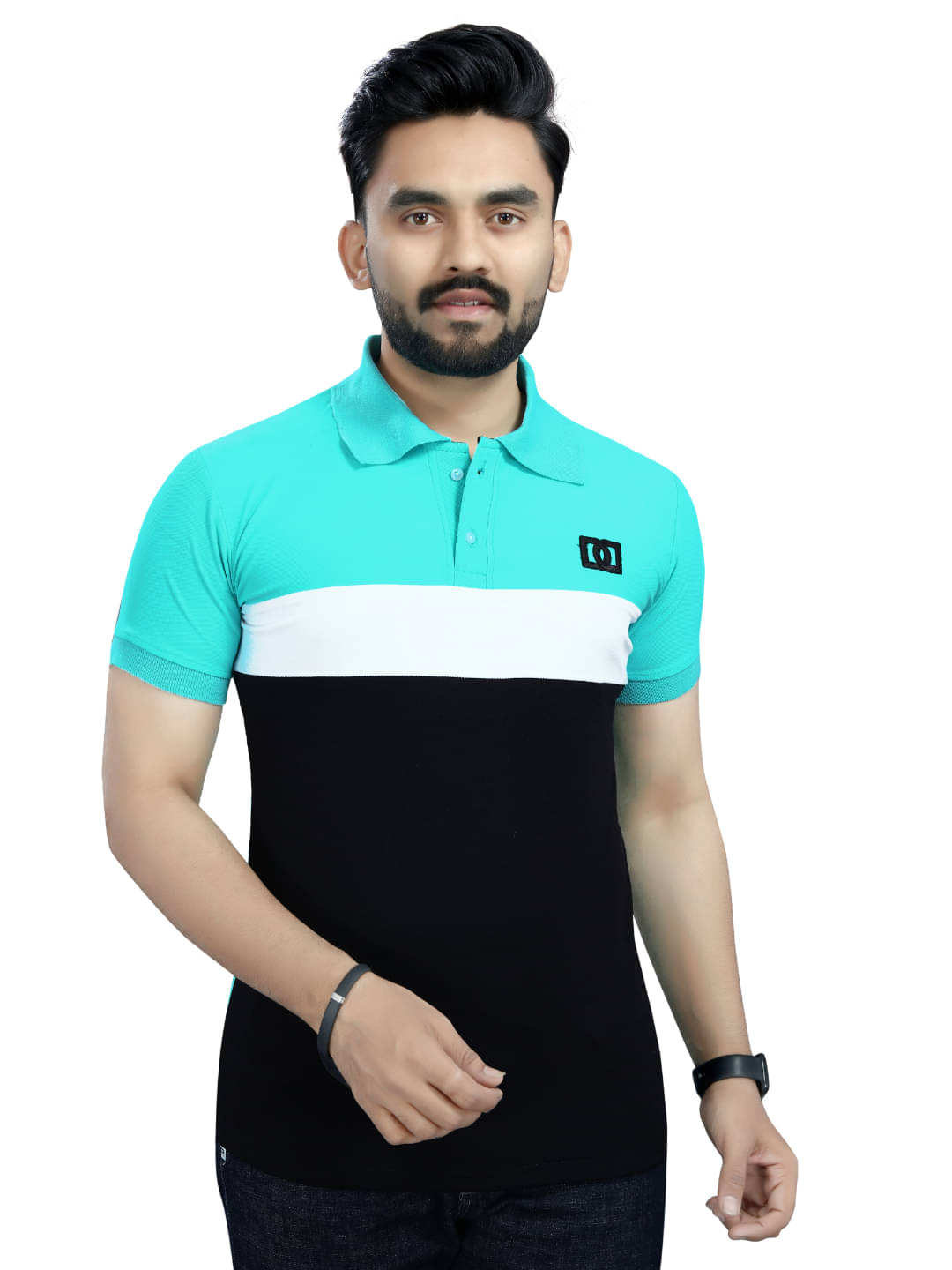 KE ENTERPRISE Men Cotton Blend Regular Fit Solid Polo T Shirt ( Green ) KE ENTERPRISE Men Cotton Blend Regular Fit Solid Polo T Shirt ( Green )