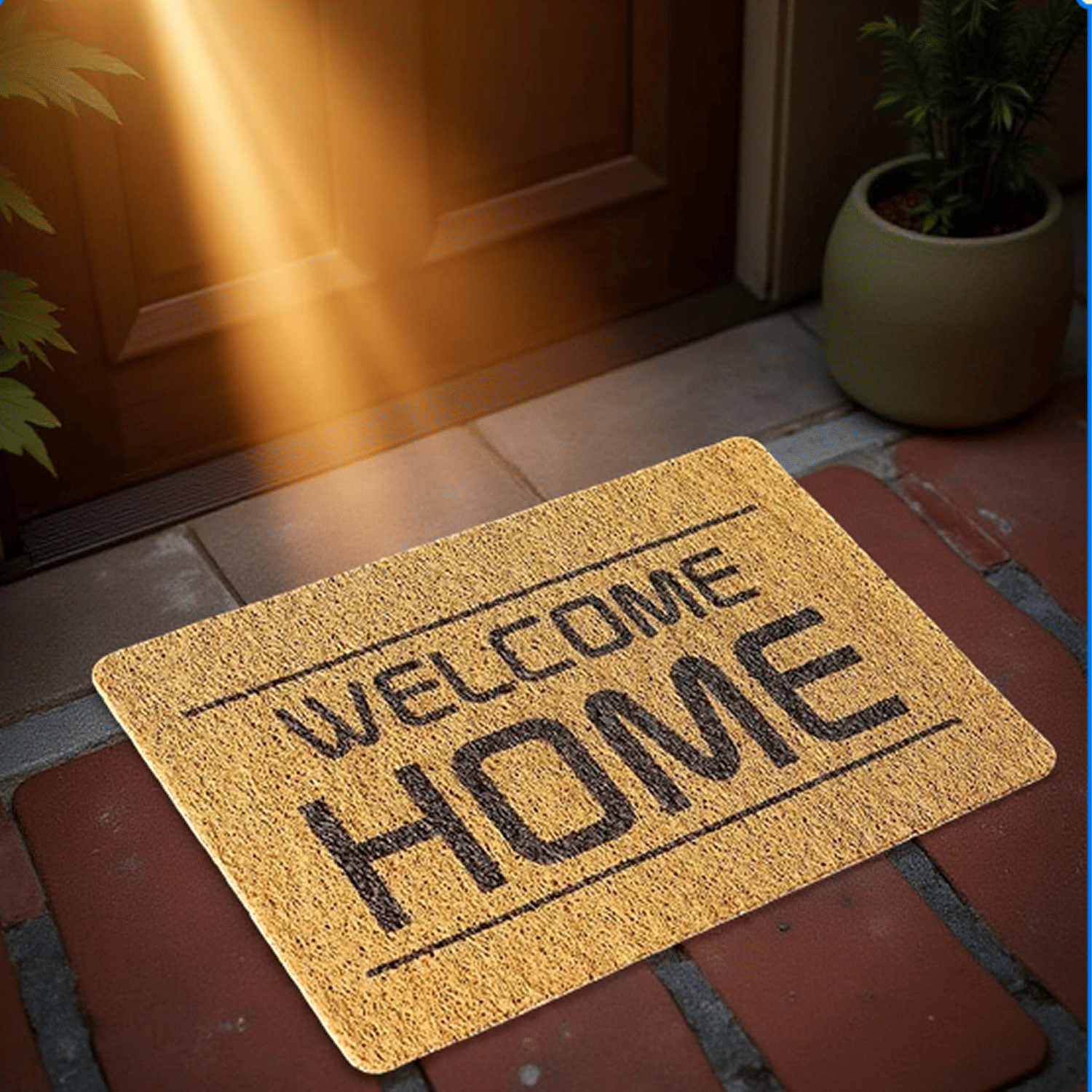     			MAHADEV ENTERPRISE Beige Others Floor Mat ( Pack of 1 )