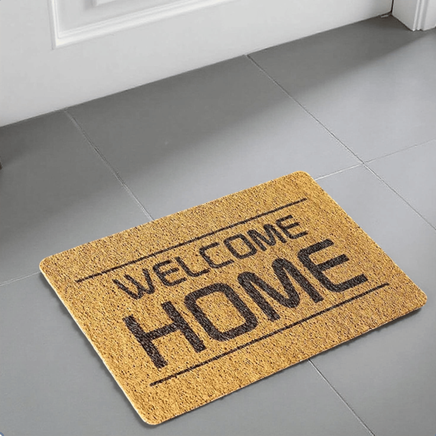     			MAHADEV ENTERPRISE Beige Others Floor Mat ( Pack of 1 )