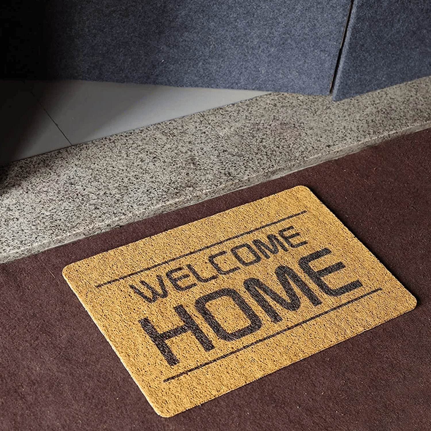     			MAHADEV ENTERPRISE Beige Others Floor Mat ( Pack of 1 )