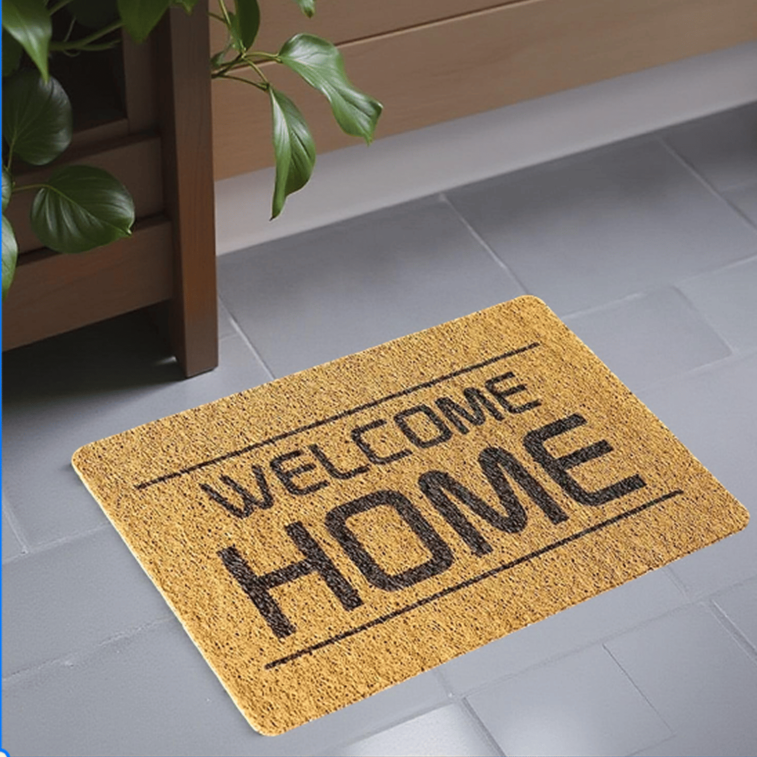     			MAHADEV ENTERPRISE Beige Others Floor Mat ( Pack of 1 )