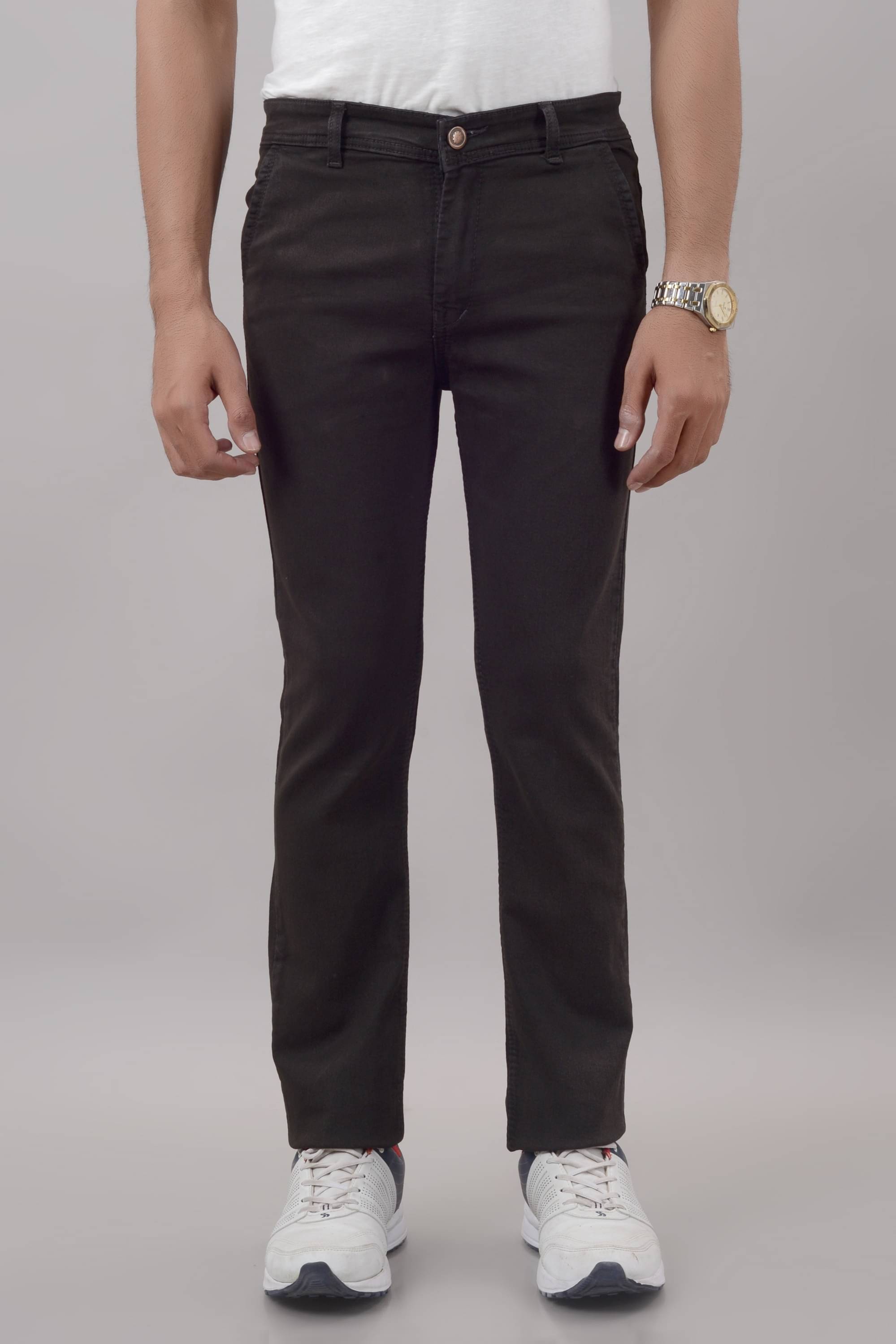     			MOUDLIN Regular Fit Clean Look Men's Jeans - Brown ( Pack of 1 )