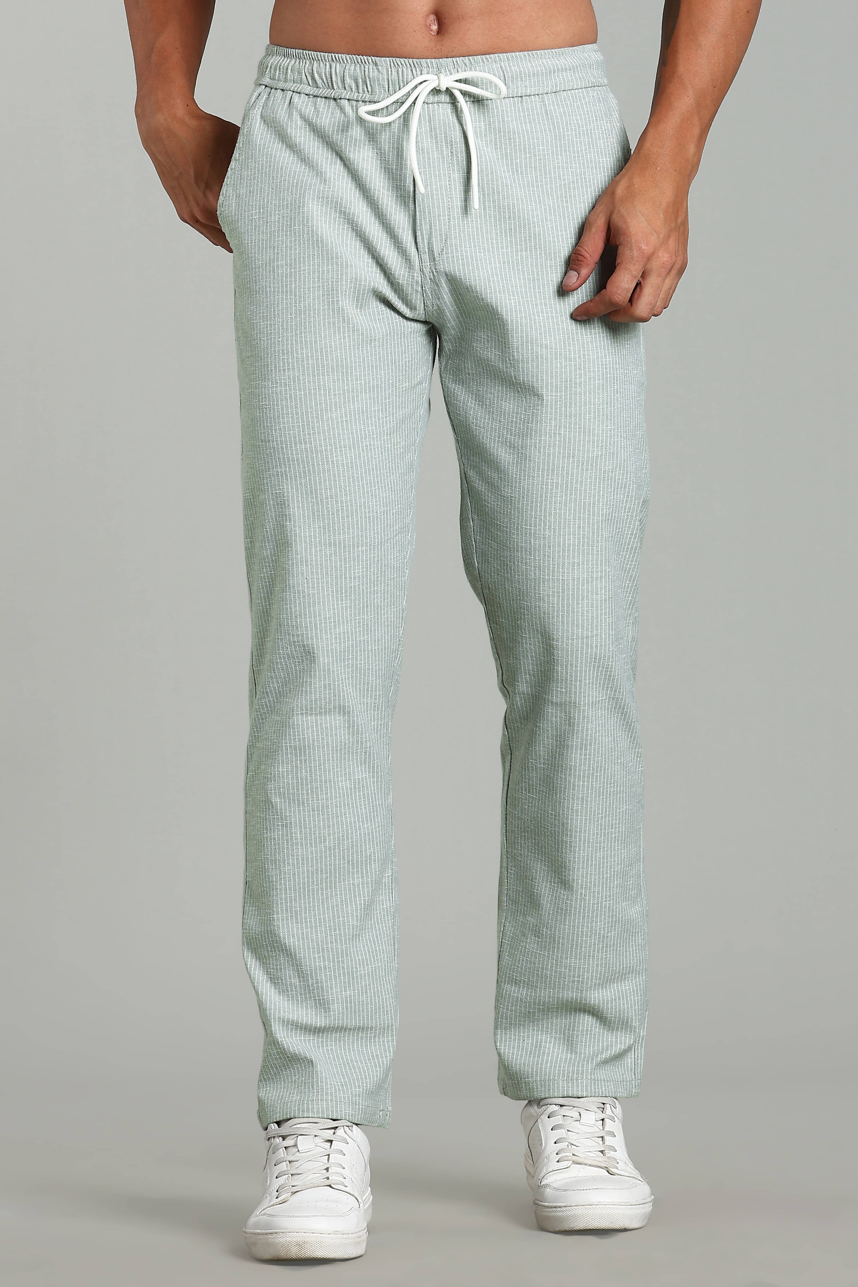     			Paul Street Relax Men's Trouser - Green ( Pack of 1 )