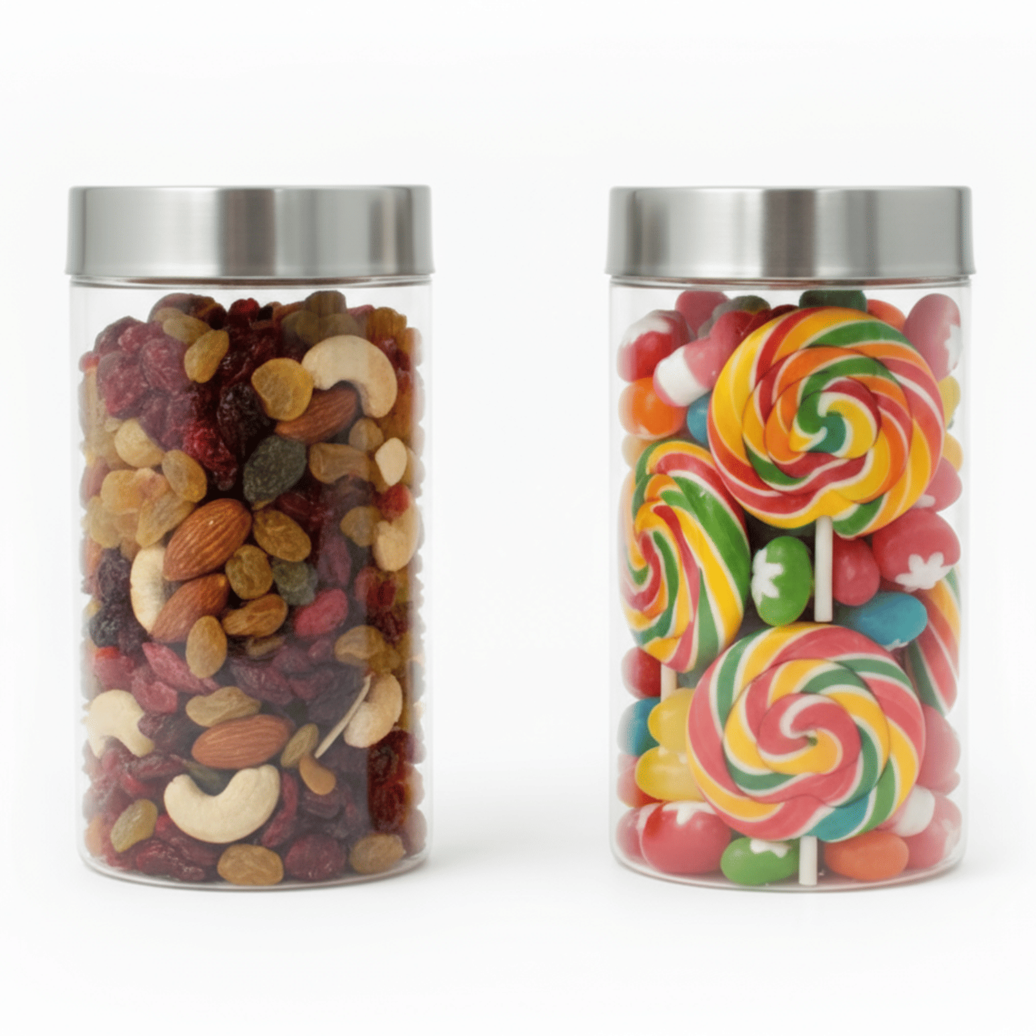     			PearlPet 1700ml-2pcs Plastic Transparent Multi-Purpose Container ( Set of 2 )