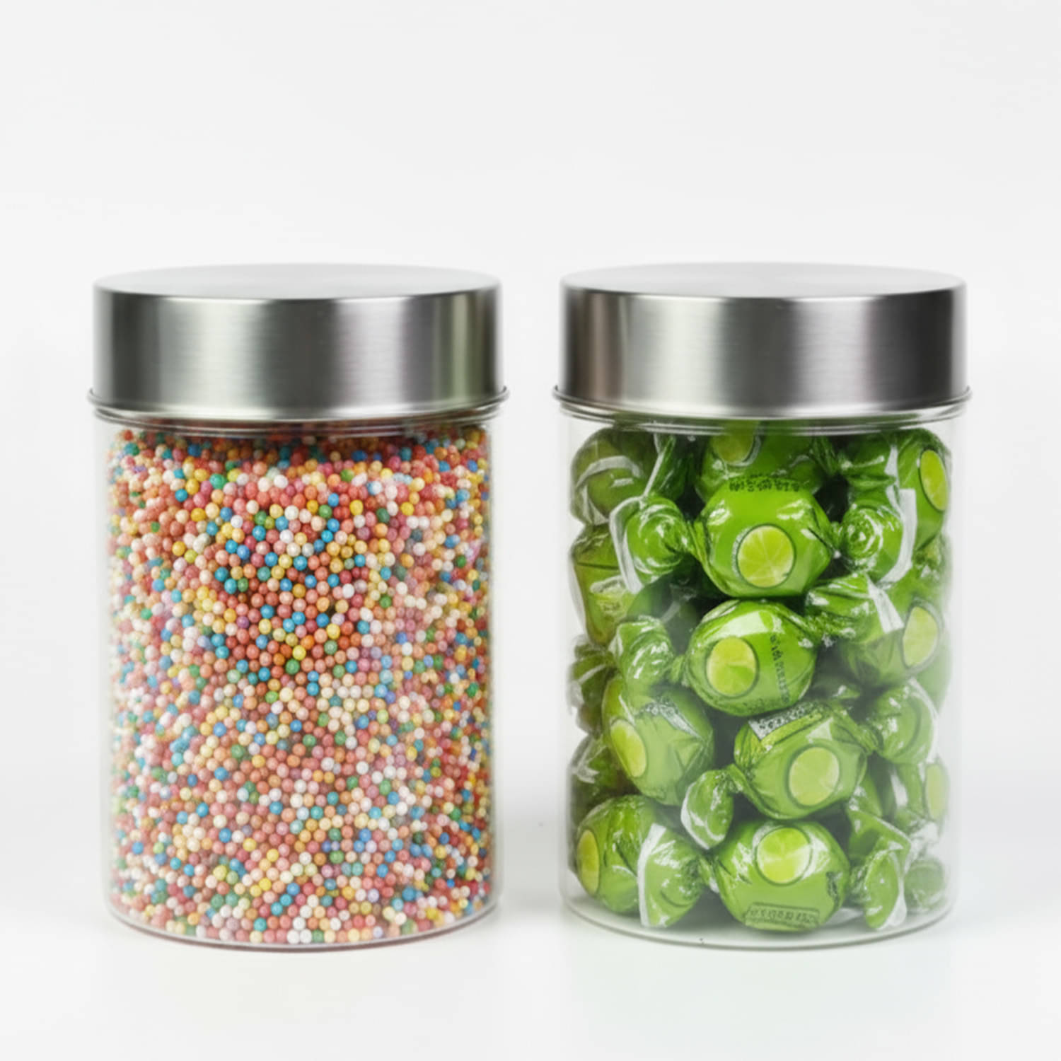 PearlPet PlusJar-2Pcs-1000ml Plastic Transparent Multi-Purpose Container ( Set of 2 ) PearlPet PlusJar-2Pcs-1000ml Plastic Transparent Multi-Purpose Container ( Set of 2 )