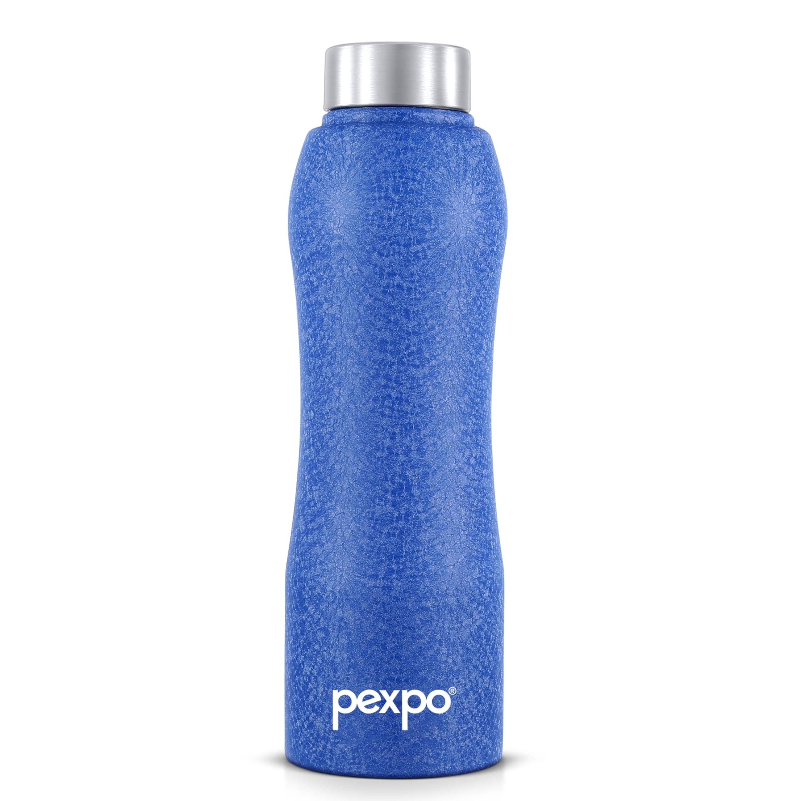     			Pexpo Bistro Blue Stainless Steel Fridge Water Bottle 1000 mL ( Set of 1 )