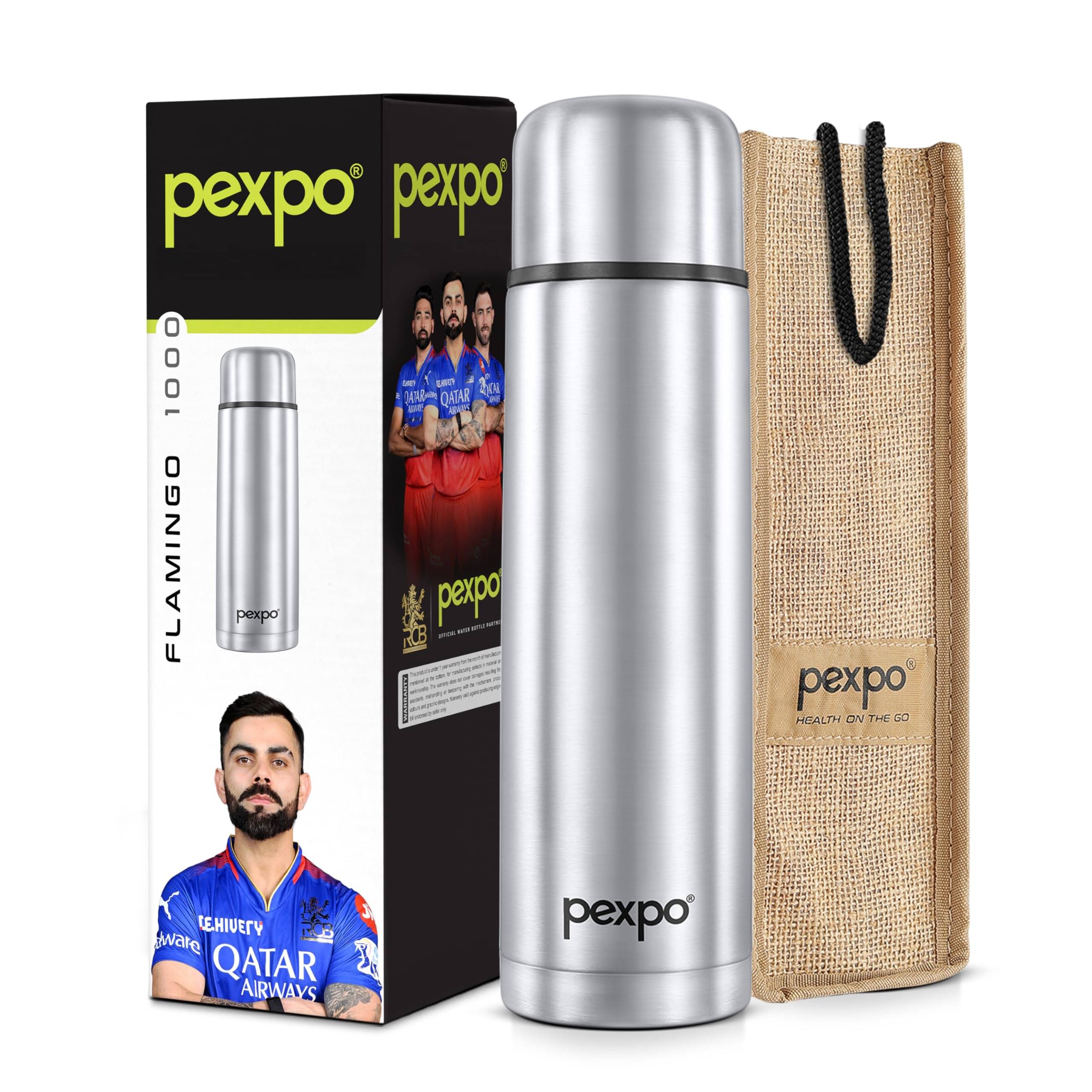     			Pexpo Flamingo Silver Thermosteel Flask ( )