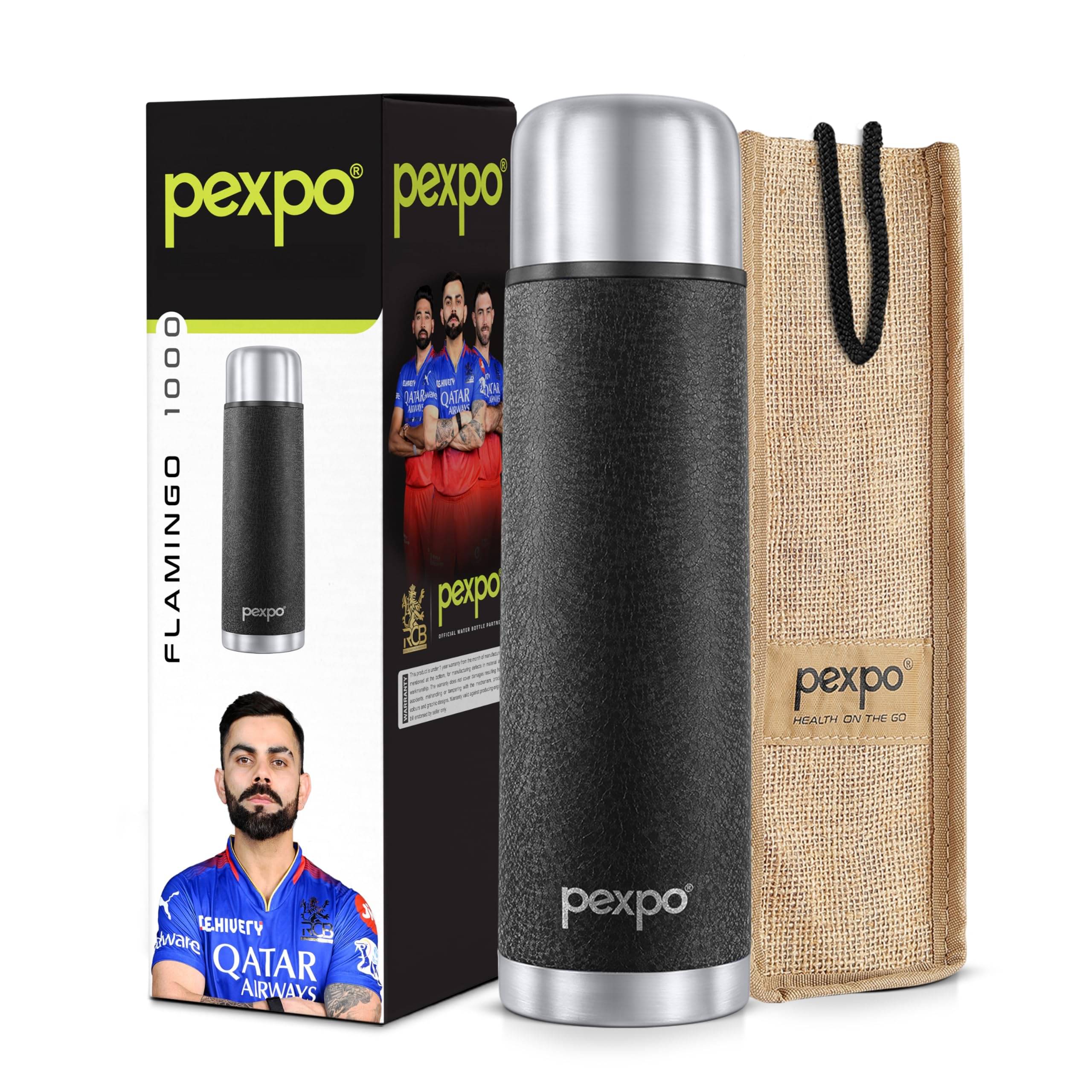     			Pexpo Flamingo Black Thermosteel Flask ( )