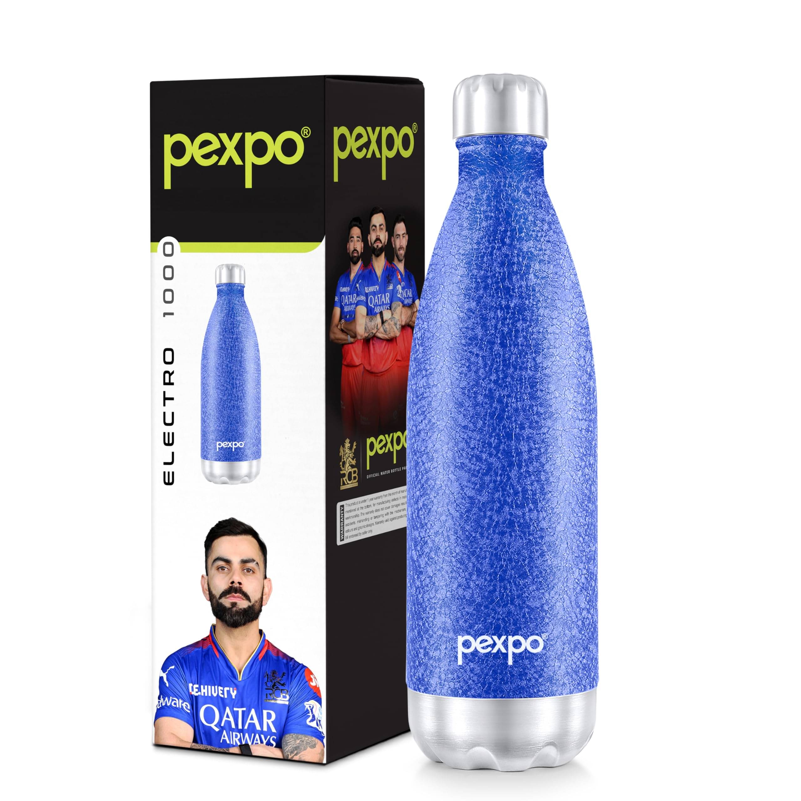     			Pexpo Electro Blue Thermosteel Flask ( )