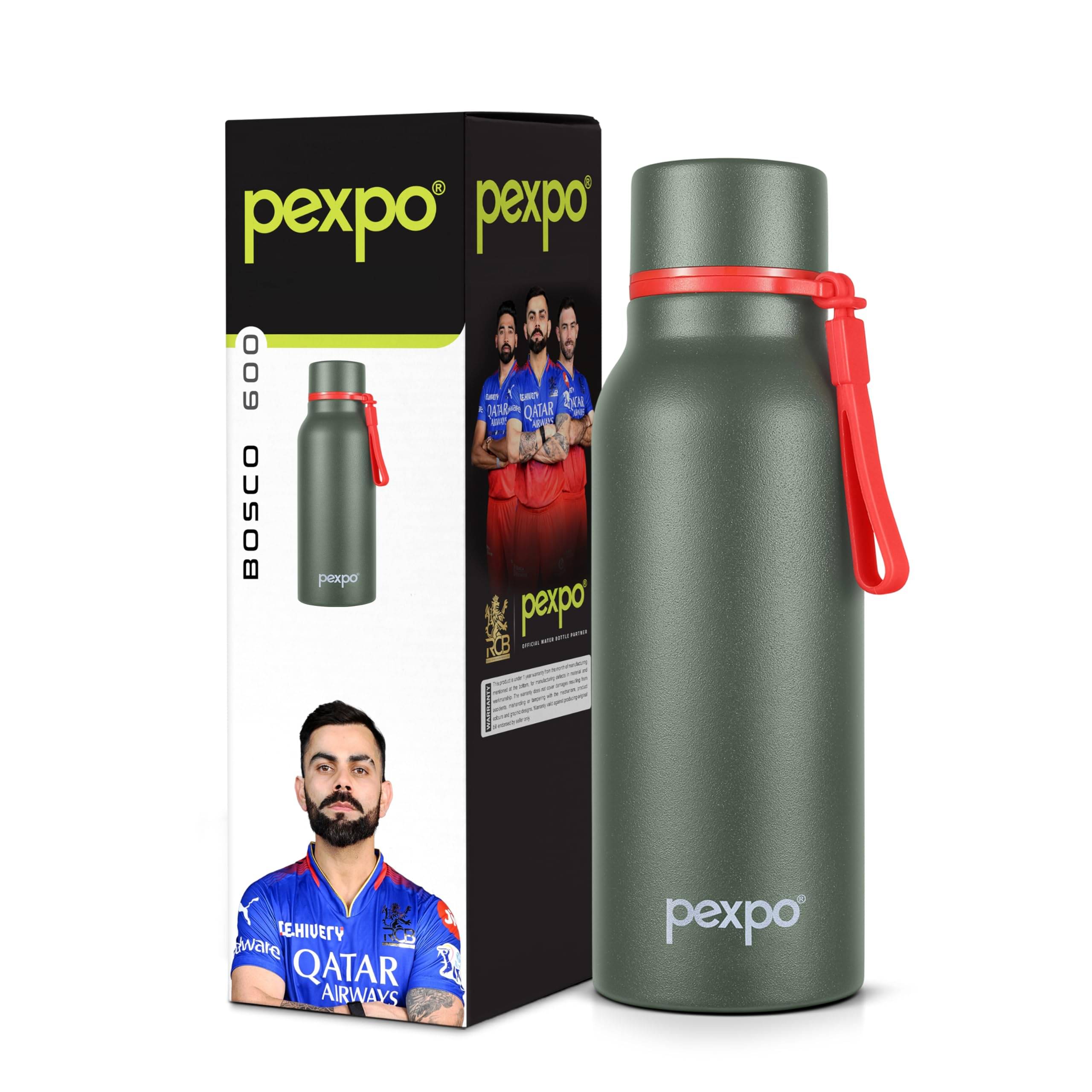     			Pexpo Bosco Green Thermosteel Flask ( 600 ml )