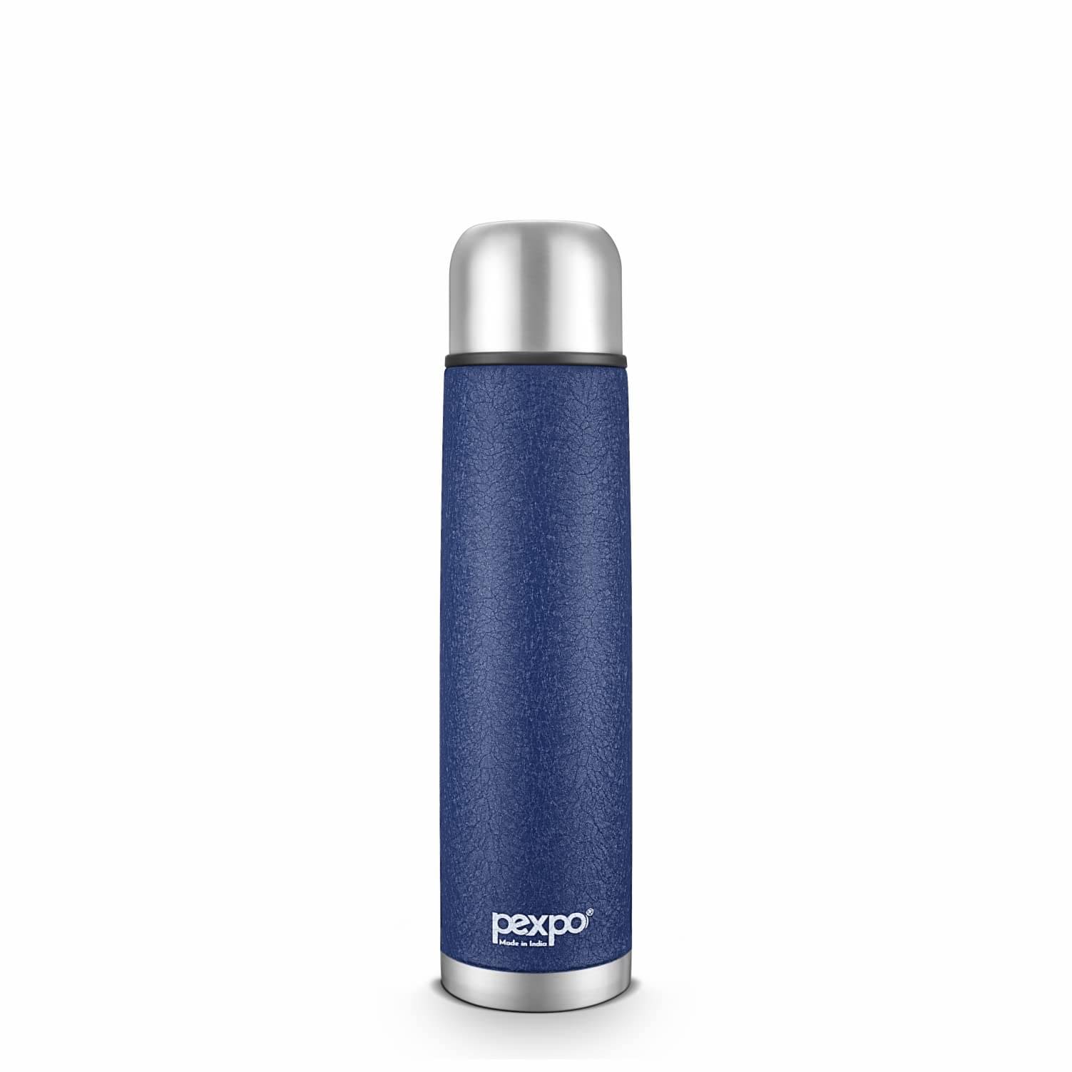     			Pexpo Flamingo Blue Thermosteel Flask ( 350 ml )