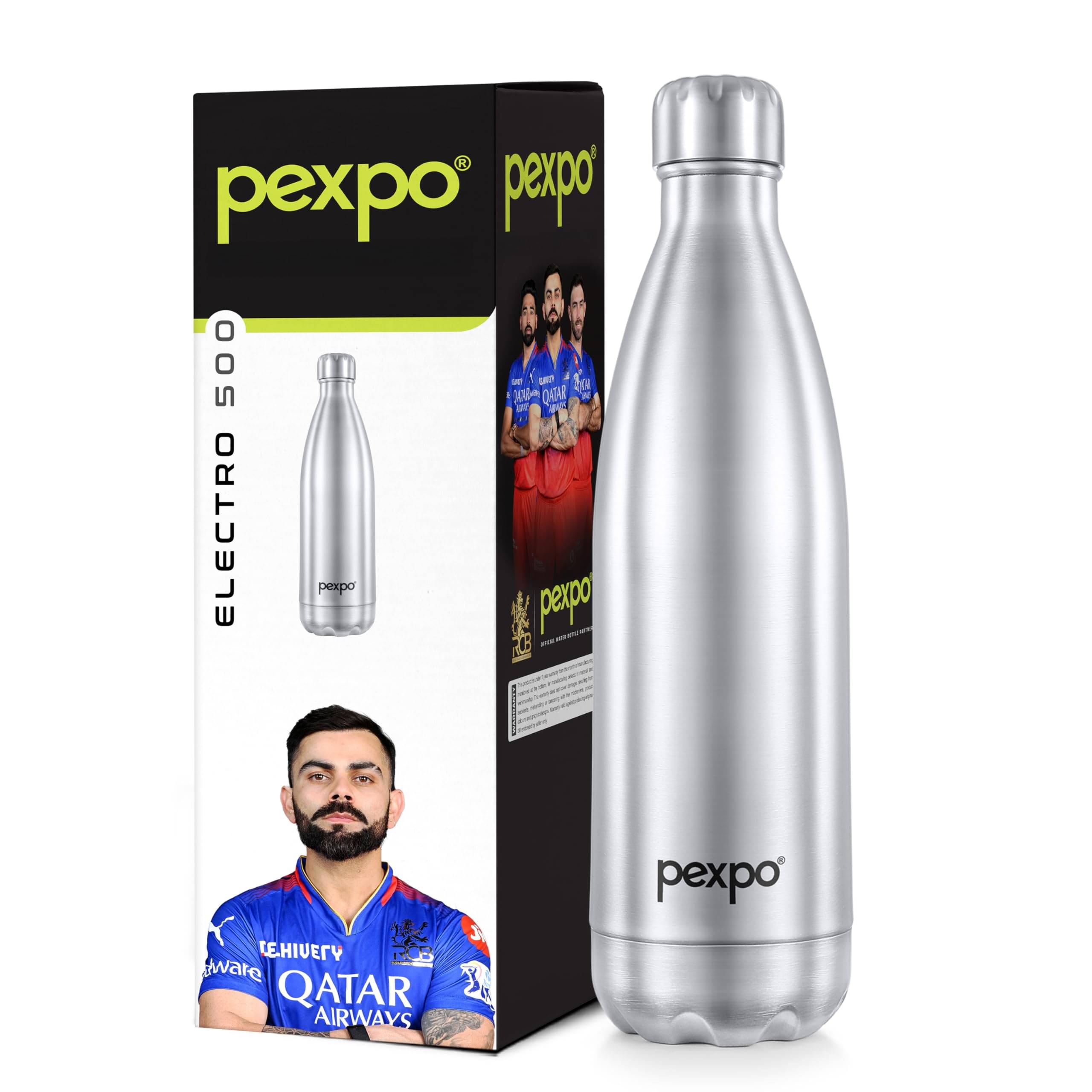     			Pexpo Electro Silver Thermosteel Flask ( )
