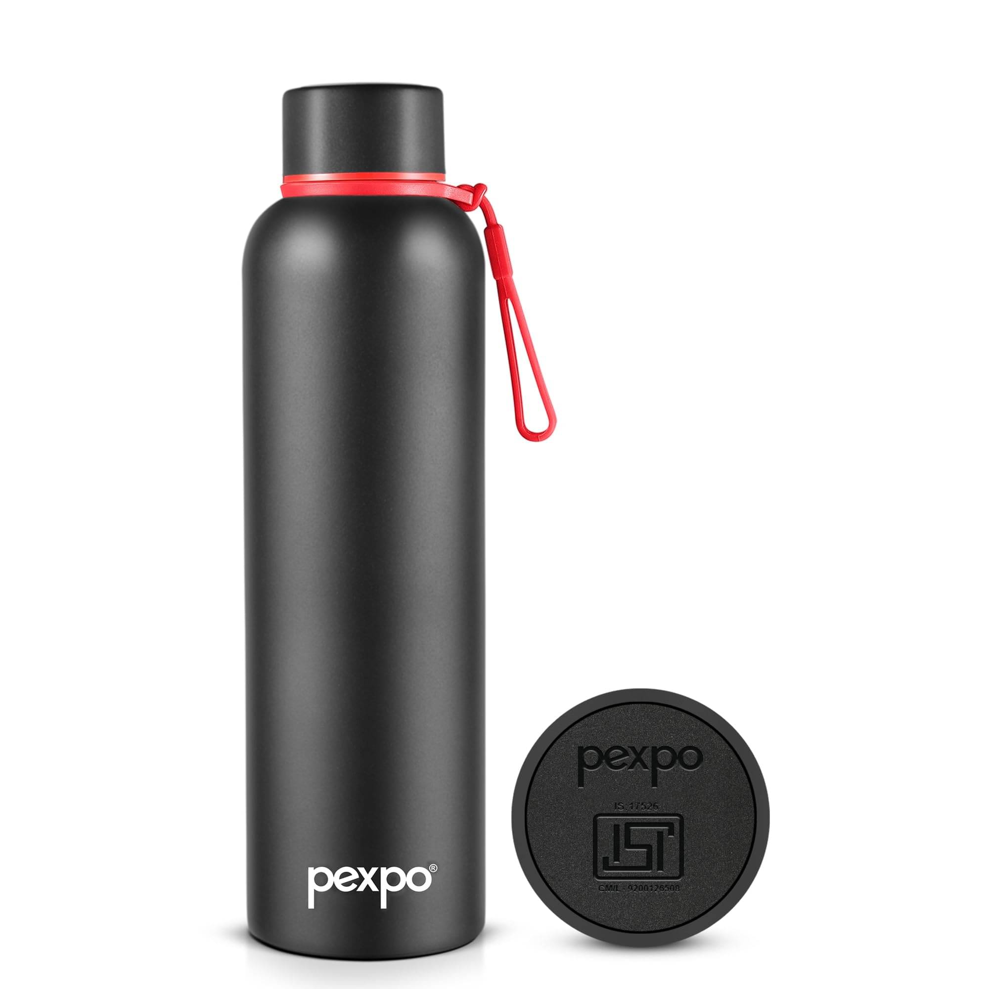     			Pexpo Bravo Black Thermosteel Flask ( 700 ml )