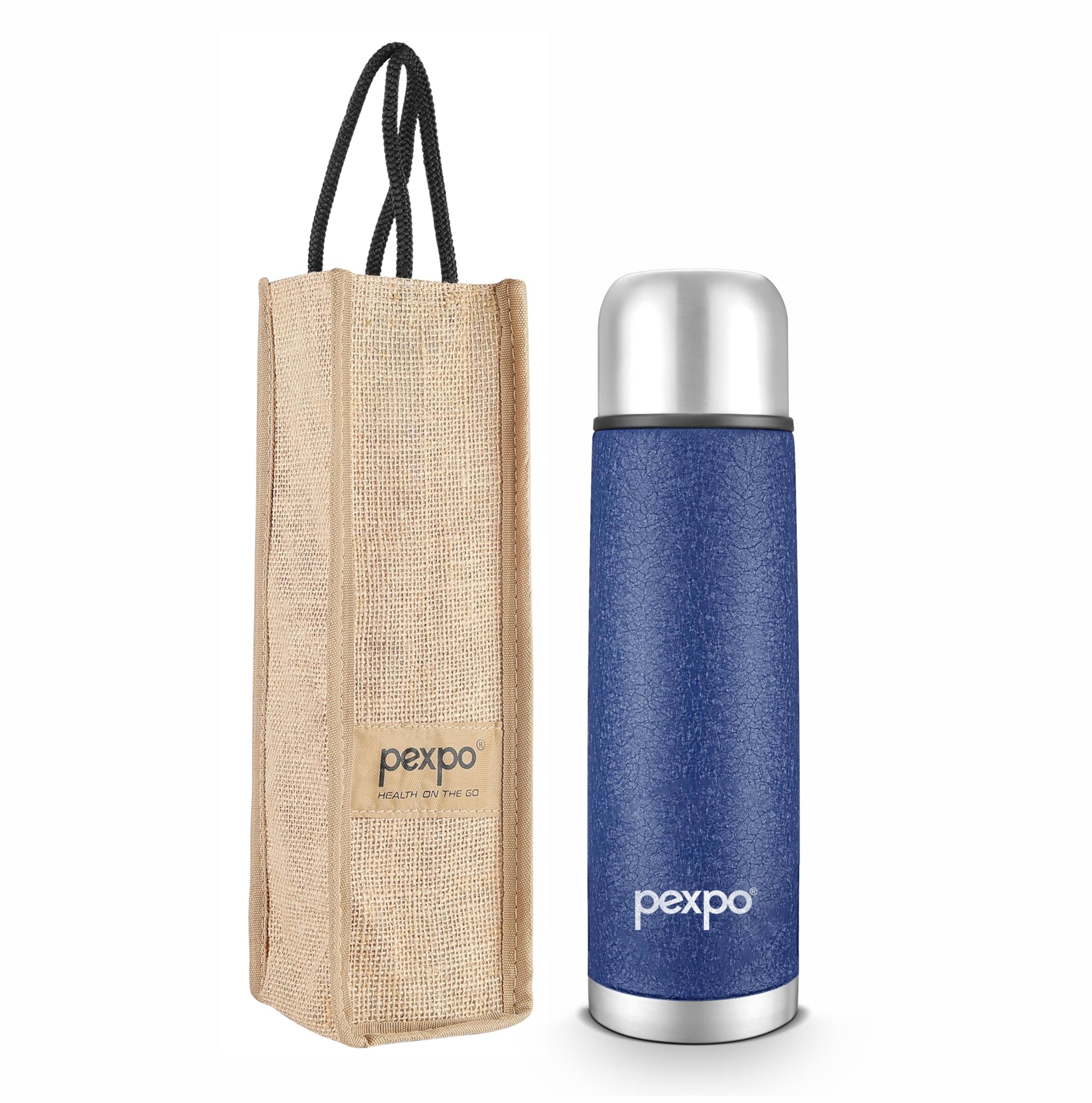     			Pexpo Flamingo Blue Thermosteel Flask ( 500 ml )