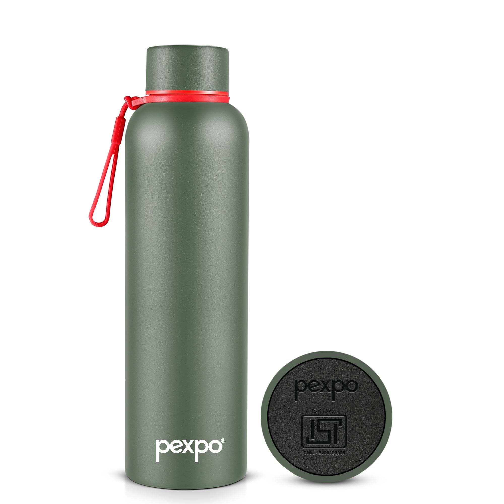     			Pexpo Bravo Marble Green Thermosteel Flask ( 700 ml )