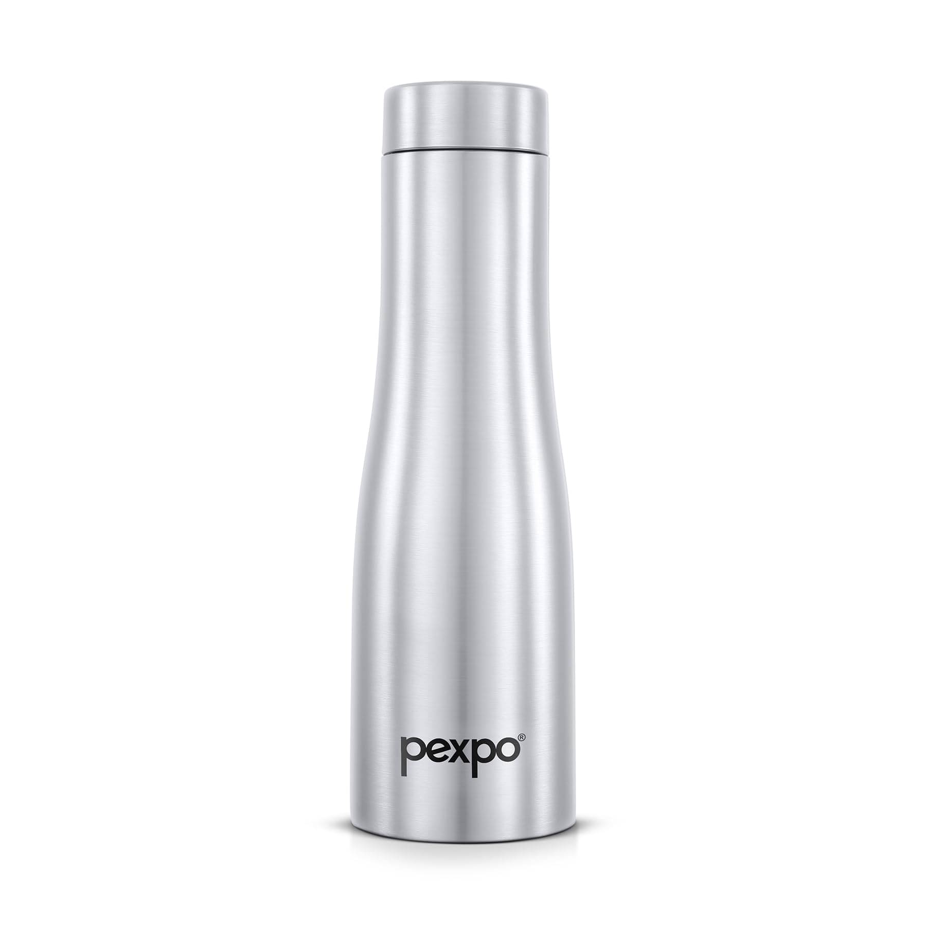     			Pexpo Monaco Stainless Steel 3X Durable Color Silver Fridge Bottle 1000 mL ( 1 )