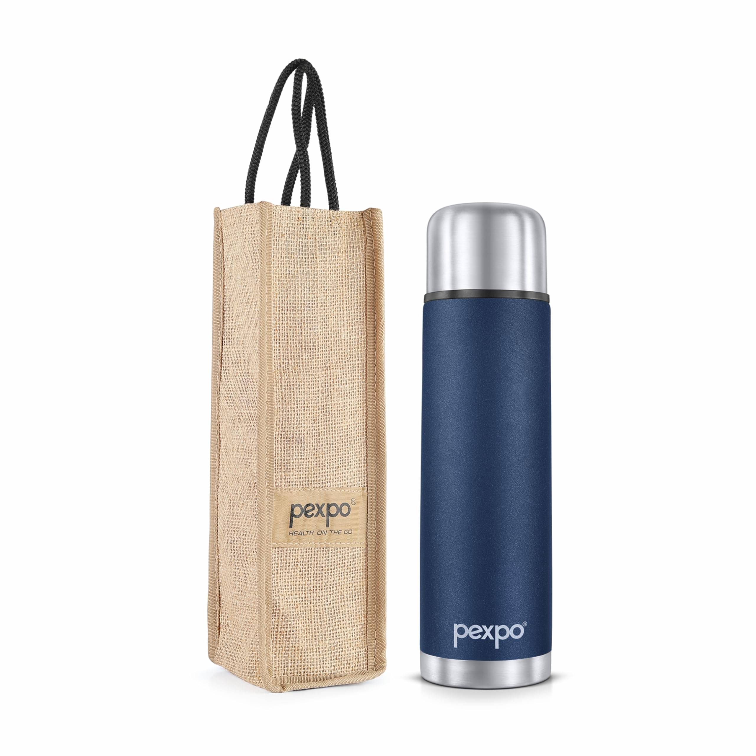     			Pexpo Flamingo Navy Blue Thermosteel Flask ( 750 ml )