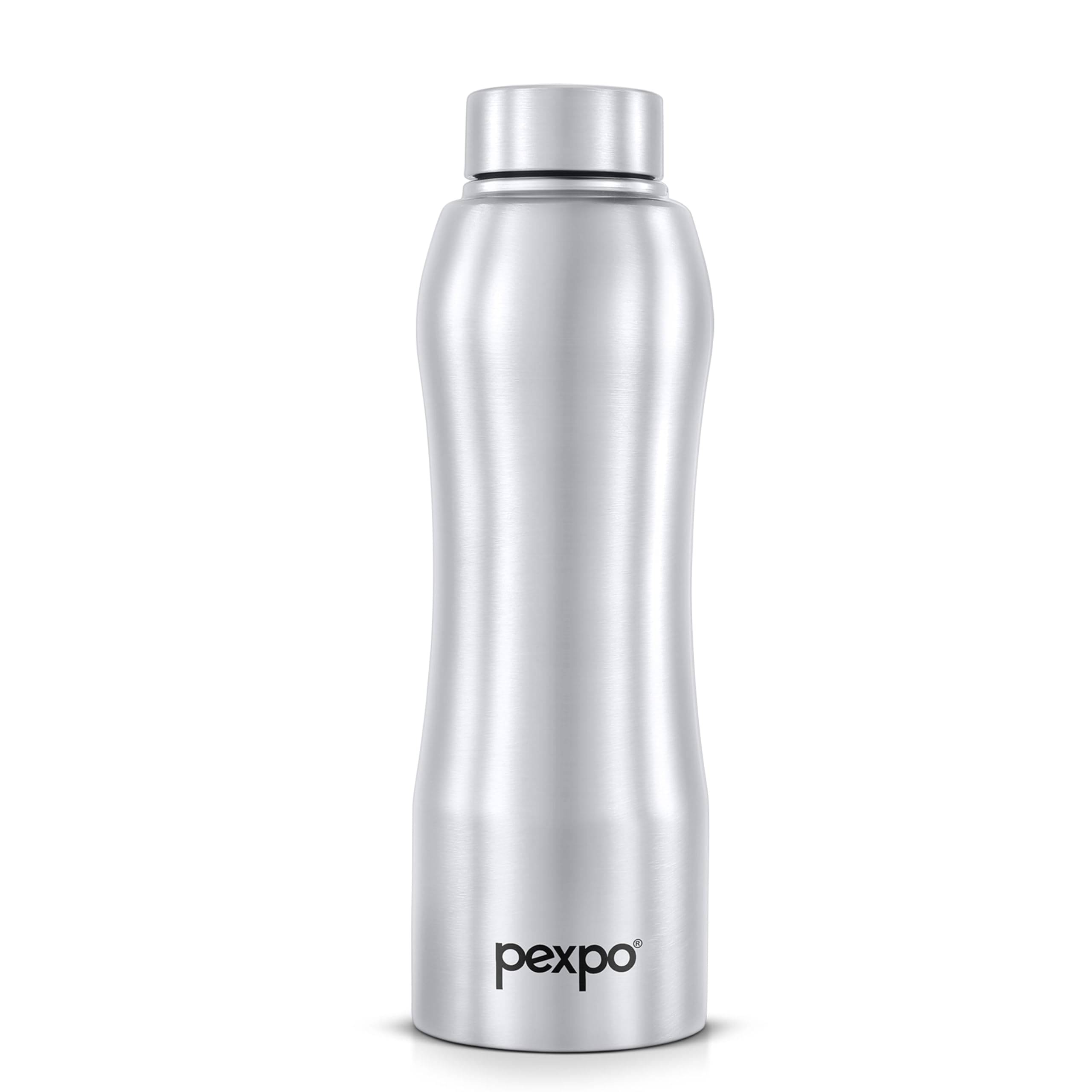     			Pexpo Bistro Silver Stainless Steel Fridge Water Bottle 1000 mL ( Set of 1 )