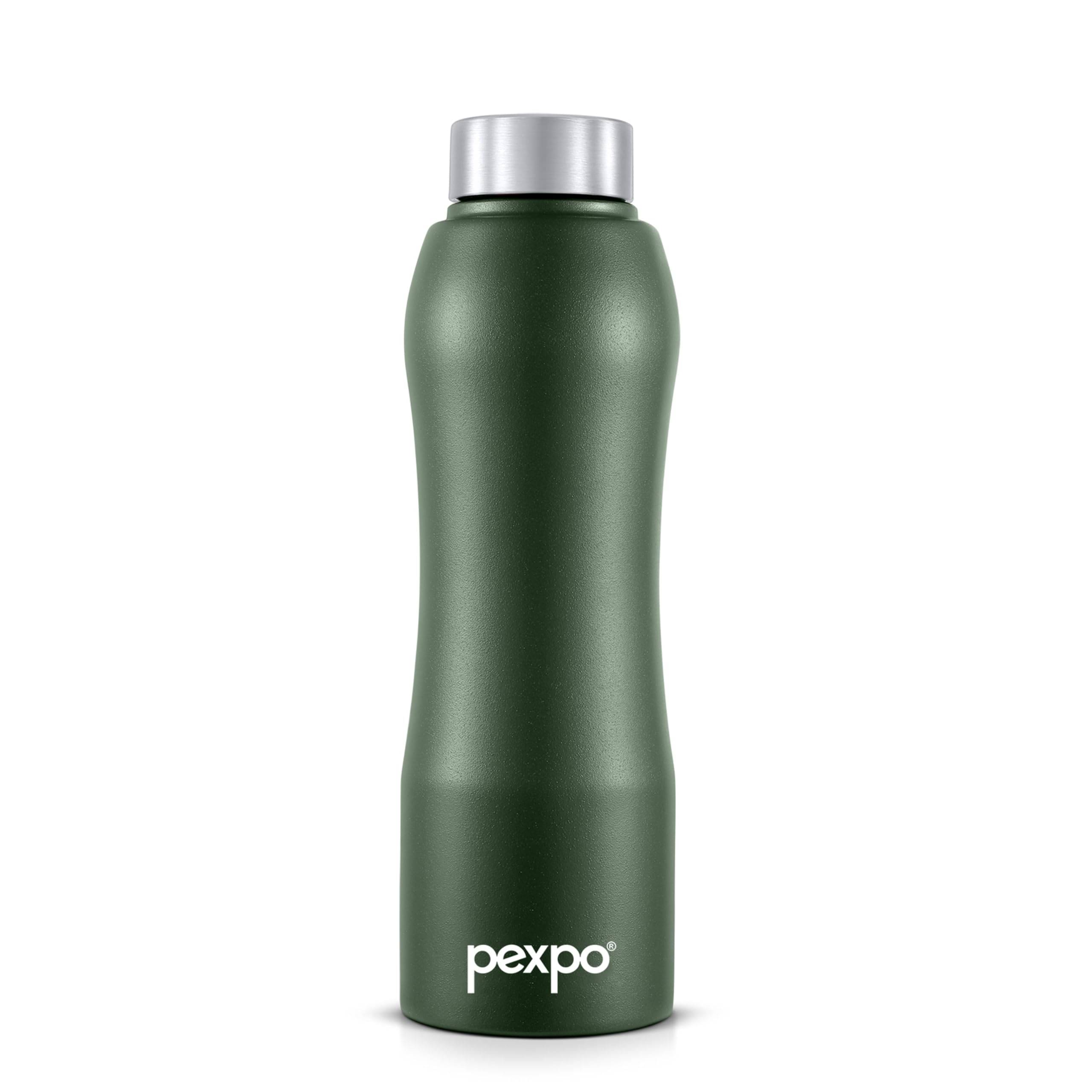     			Pexpo Bistro Green Stainless Steel Fridge Water Bottle 750 mL ( Set of 1 )