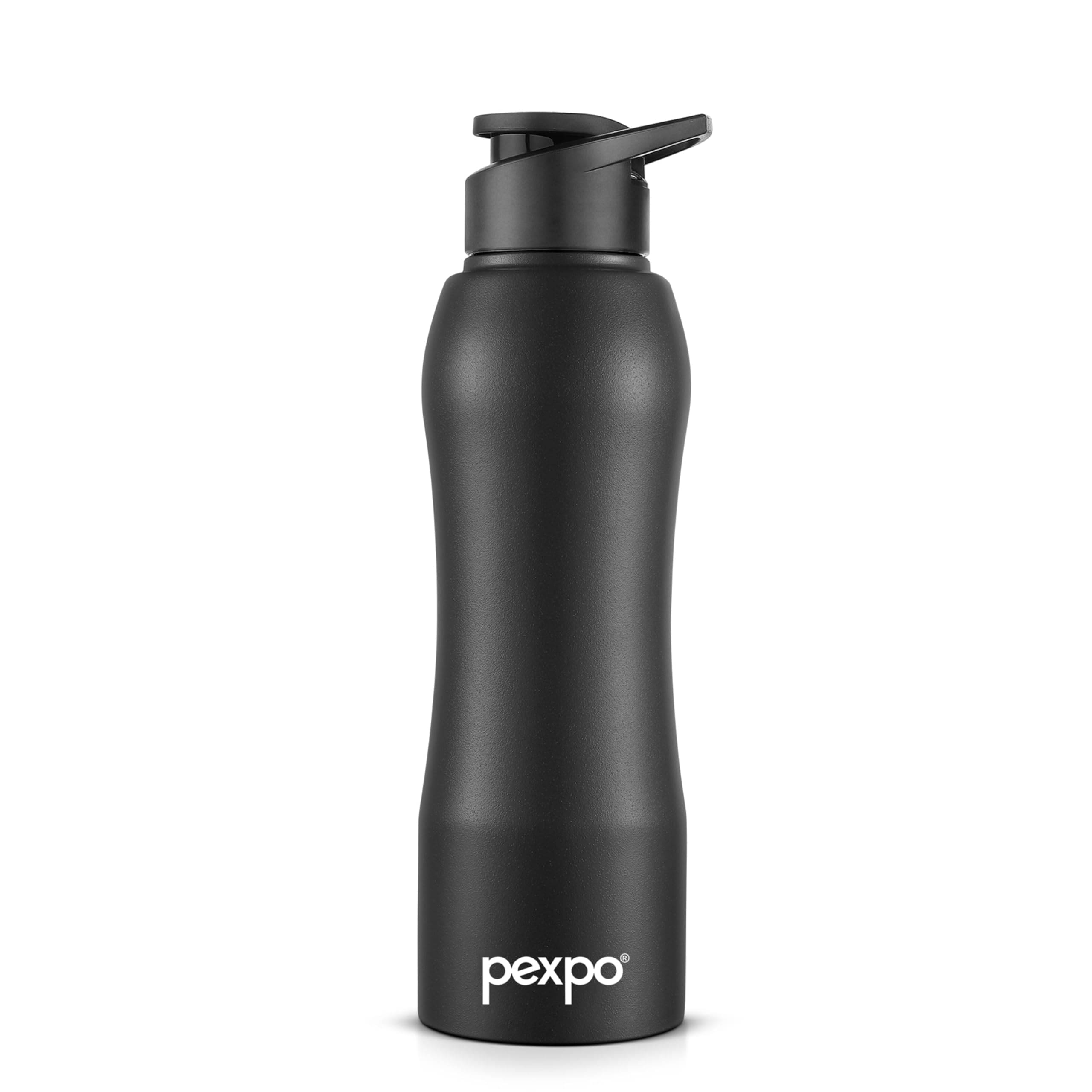     			Pexpo Bistro Black Stainless Steel Fridge Water Bottle 750 mL ( Set of 1 )