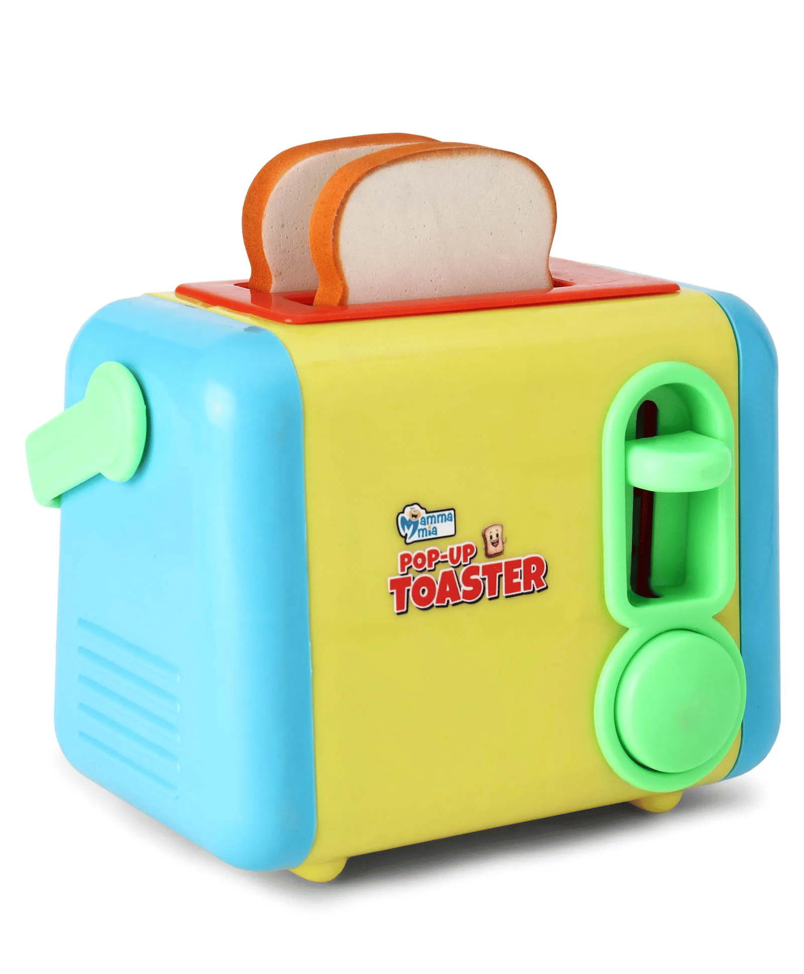     			Pop Up Toaster Role & Pretend Play Toy 8 Pieces - Multicolor