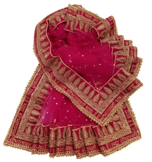     			SKY CLOUD Women Net Dupatta ( Pink , Pack of 1 )