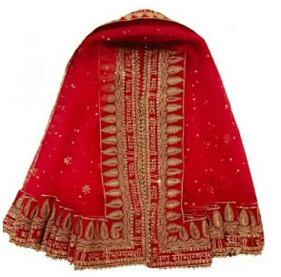     			SKY CLOUD Women Net Dupatta ( Red , Pack of 1 )